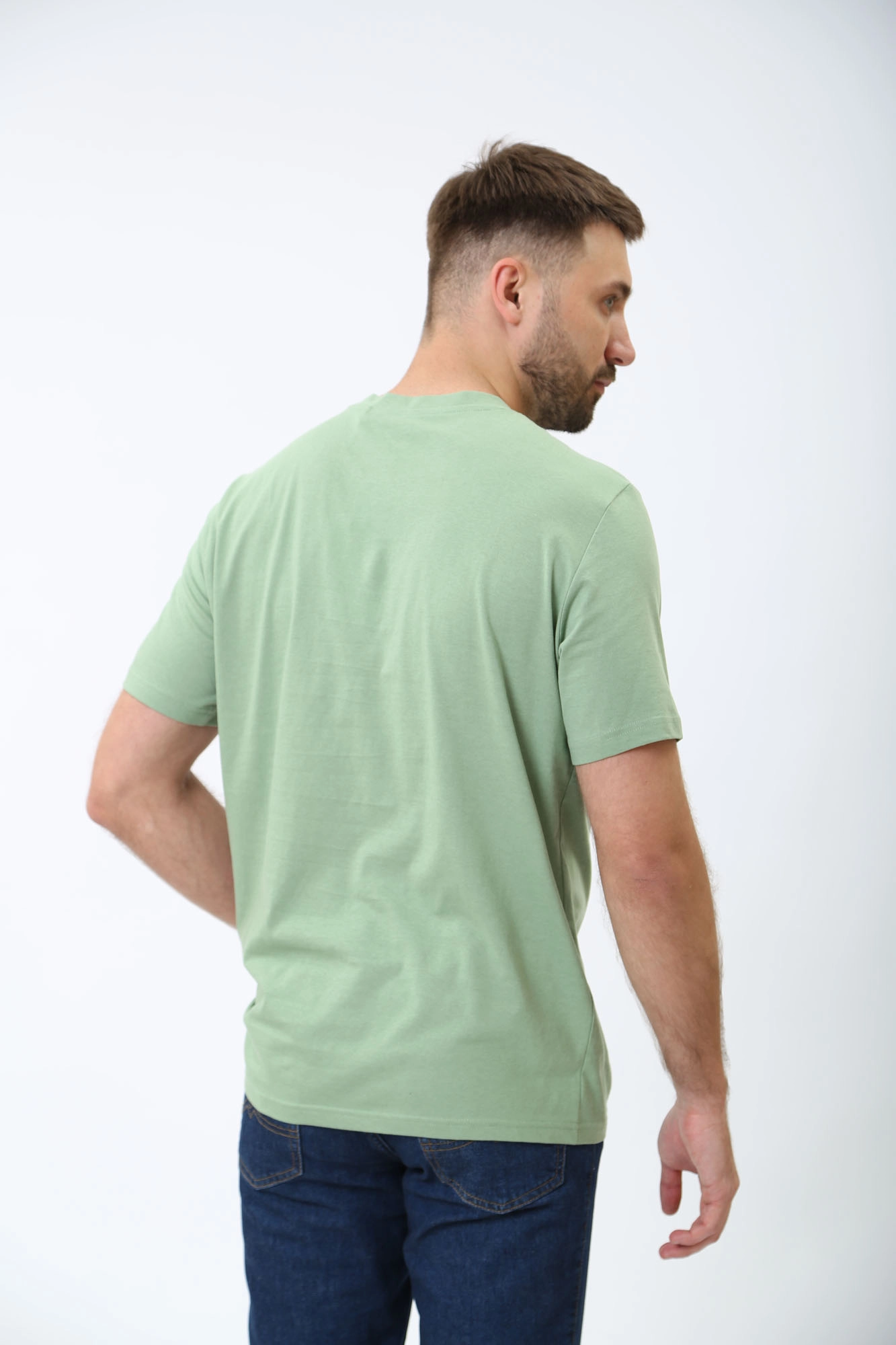1014941 Футболка Mustang Зеленый