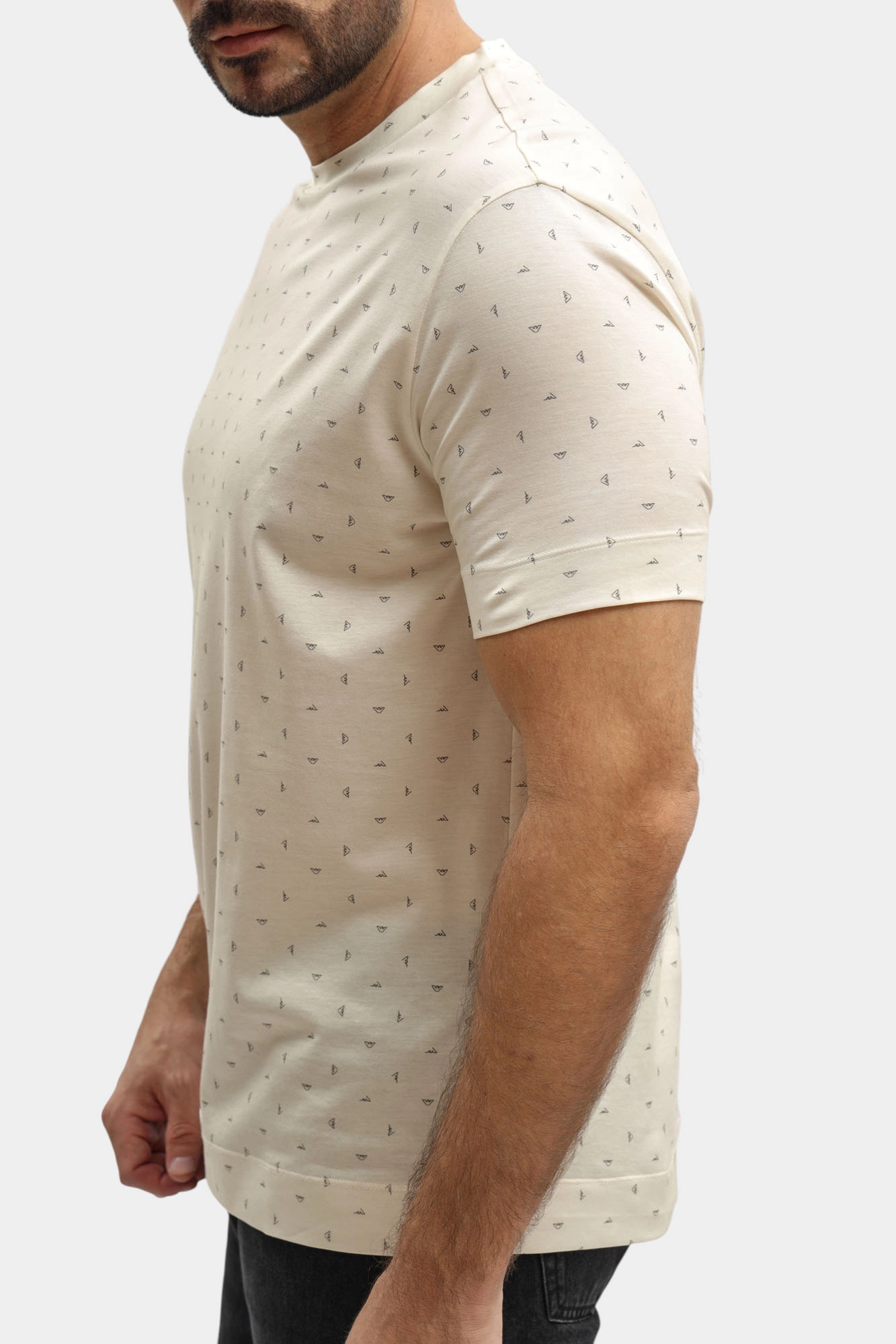 EM005270_AF24857 Футболка Emporio Armani Бежевый