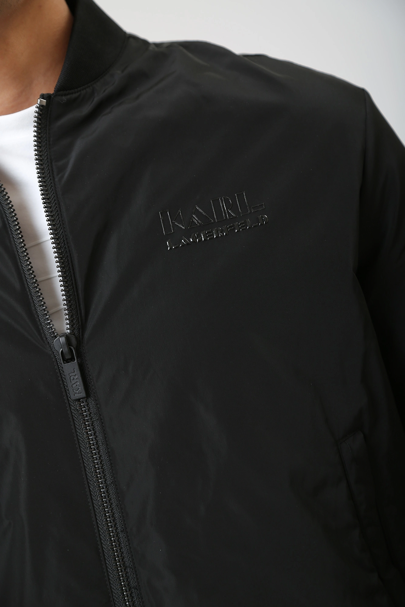 533501_505092 Бомбер Karl Lagerfeld Черный