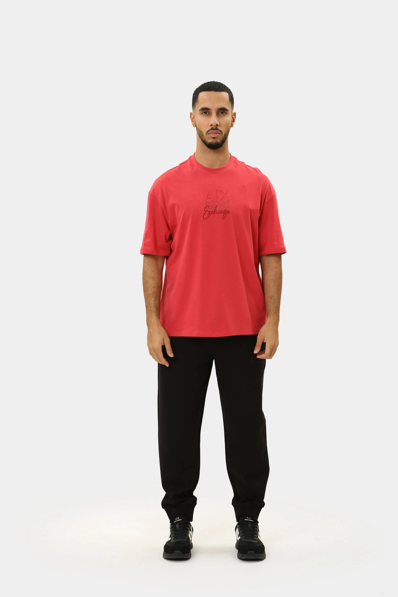 3DZTHN_ZJ8EZ Футболка Armani Exchange Красный