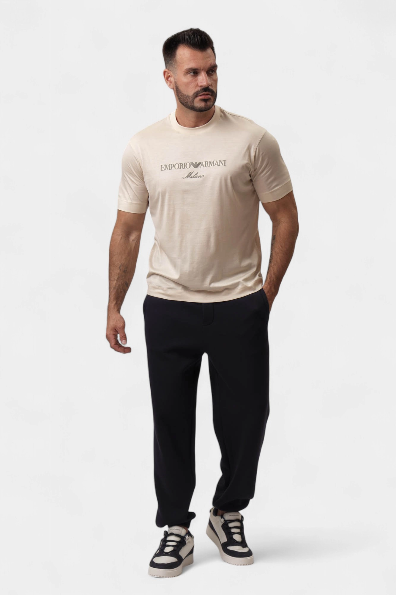 EM001746_AF10013 Брюки спортивные Emporio Armani Синий