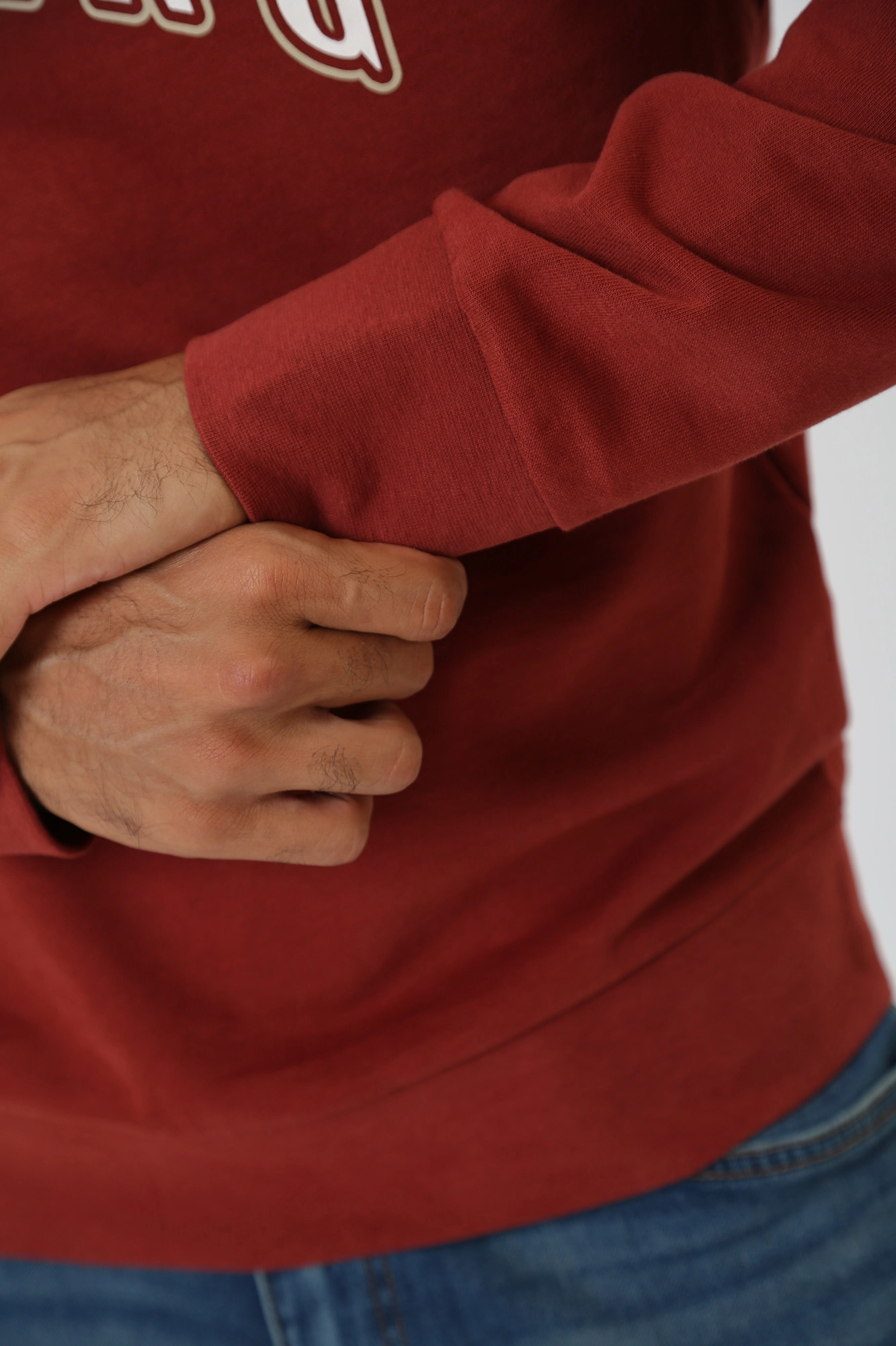 1014158 Свитшот Mustang Красный