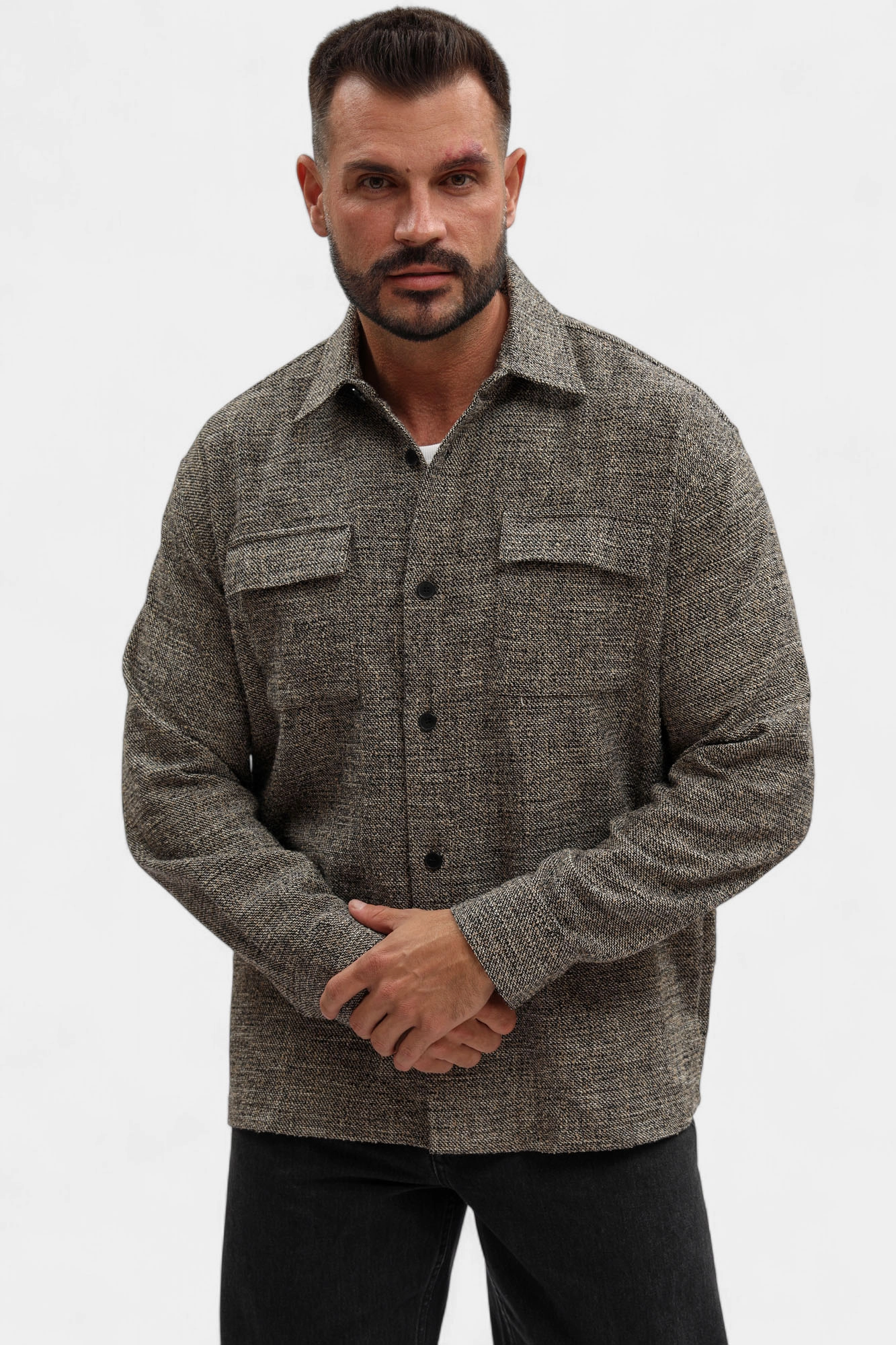 554025_605975 Рубашка с длинным рукавом Karl Lagerfeld Черный