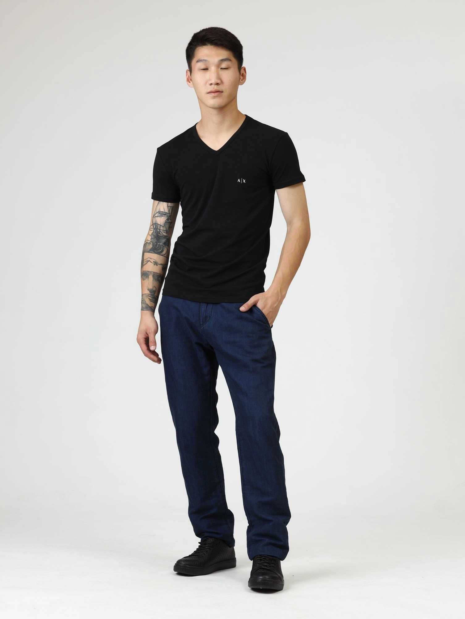 956004_CC282 Комплект футболок 2 шт. Armani Exchange Черный