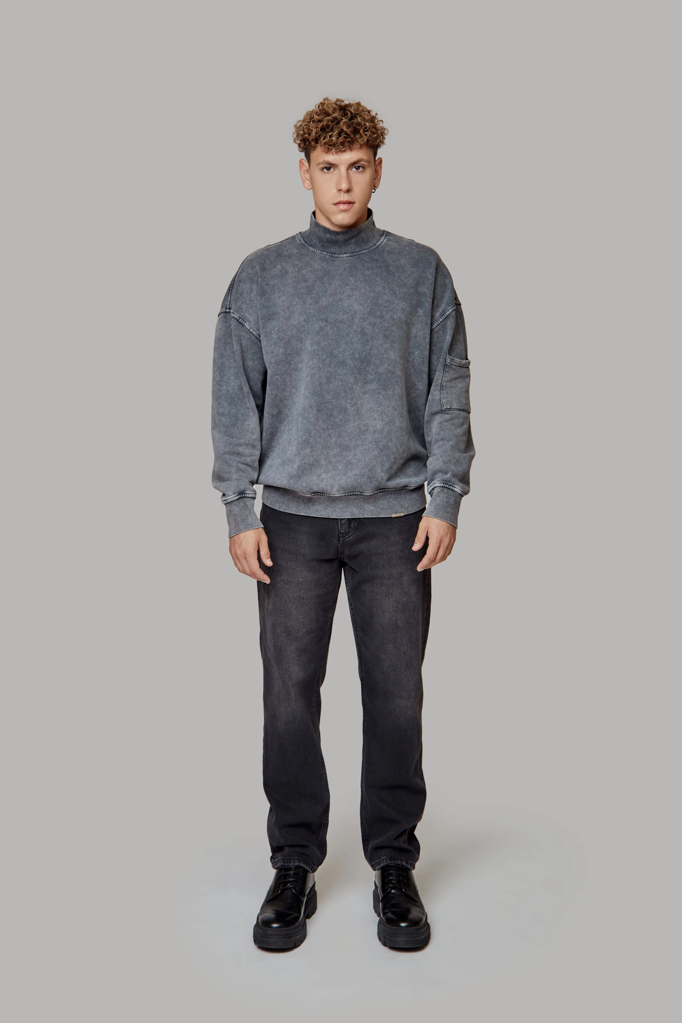 VM-OMA-33-358 Брюки джинсовые Van Mich Черный