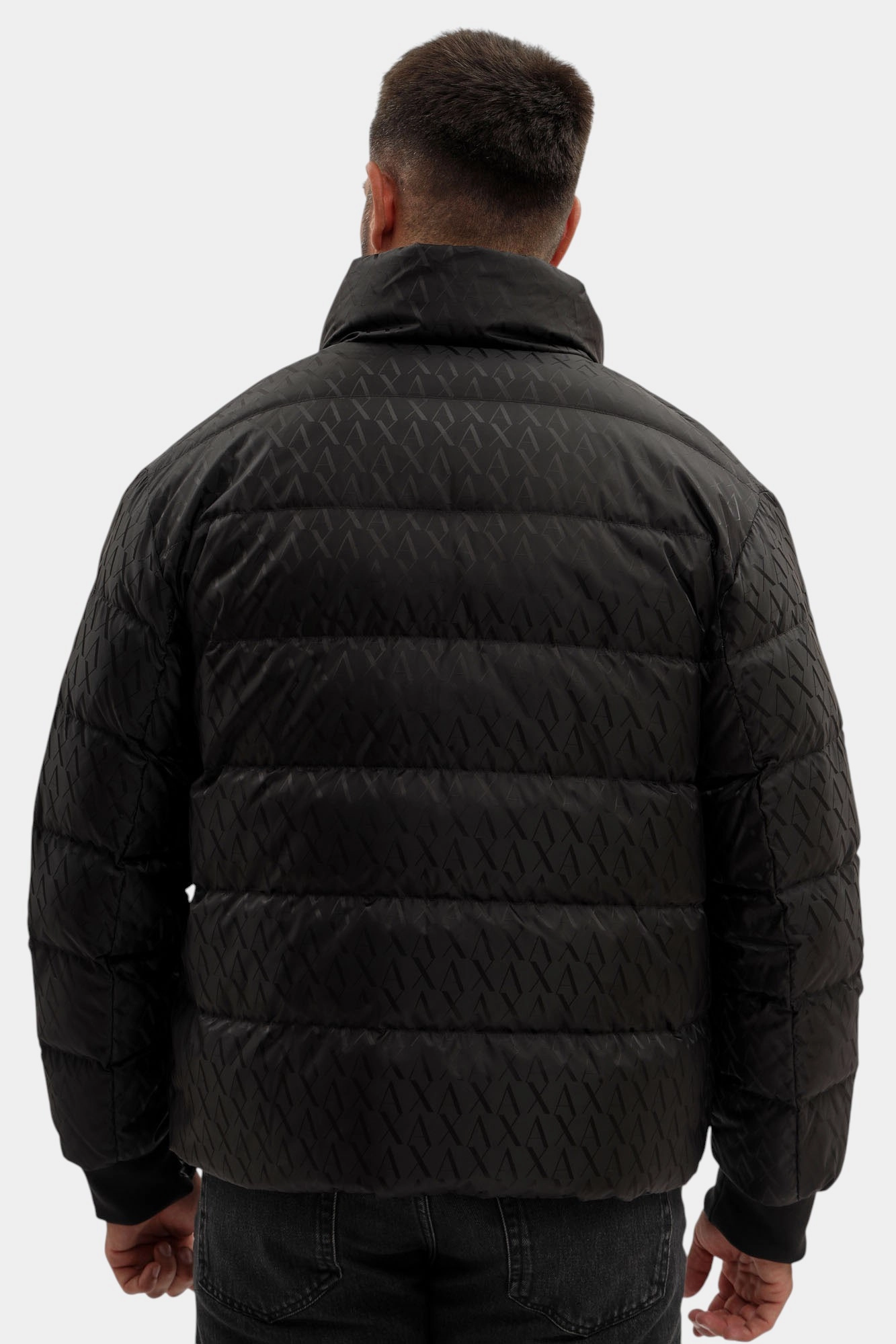 XM001580_AF16628 Куртка пуховая Armani Exchange Черный