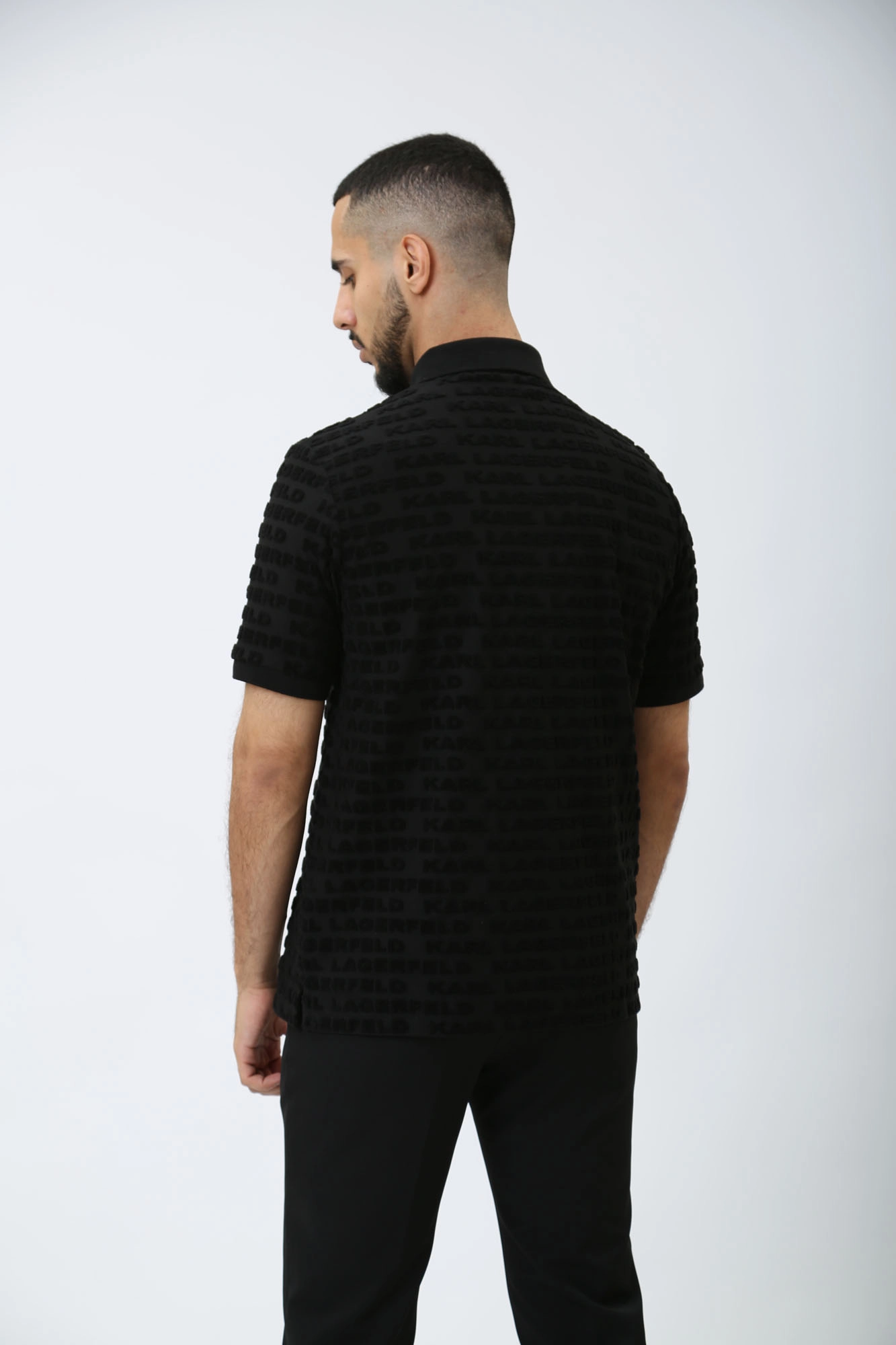 542235_745029 Поло Karl Lagerfeld Черный