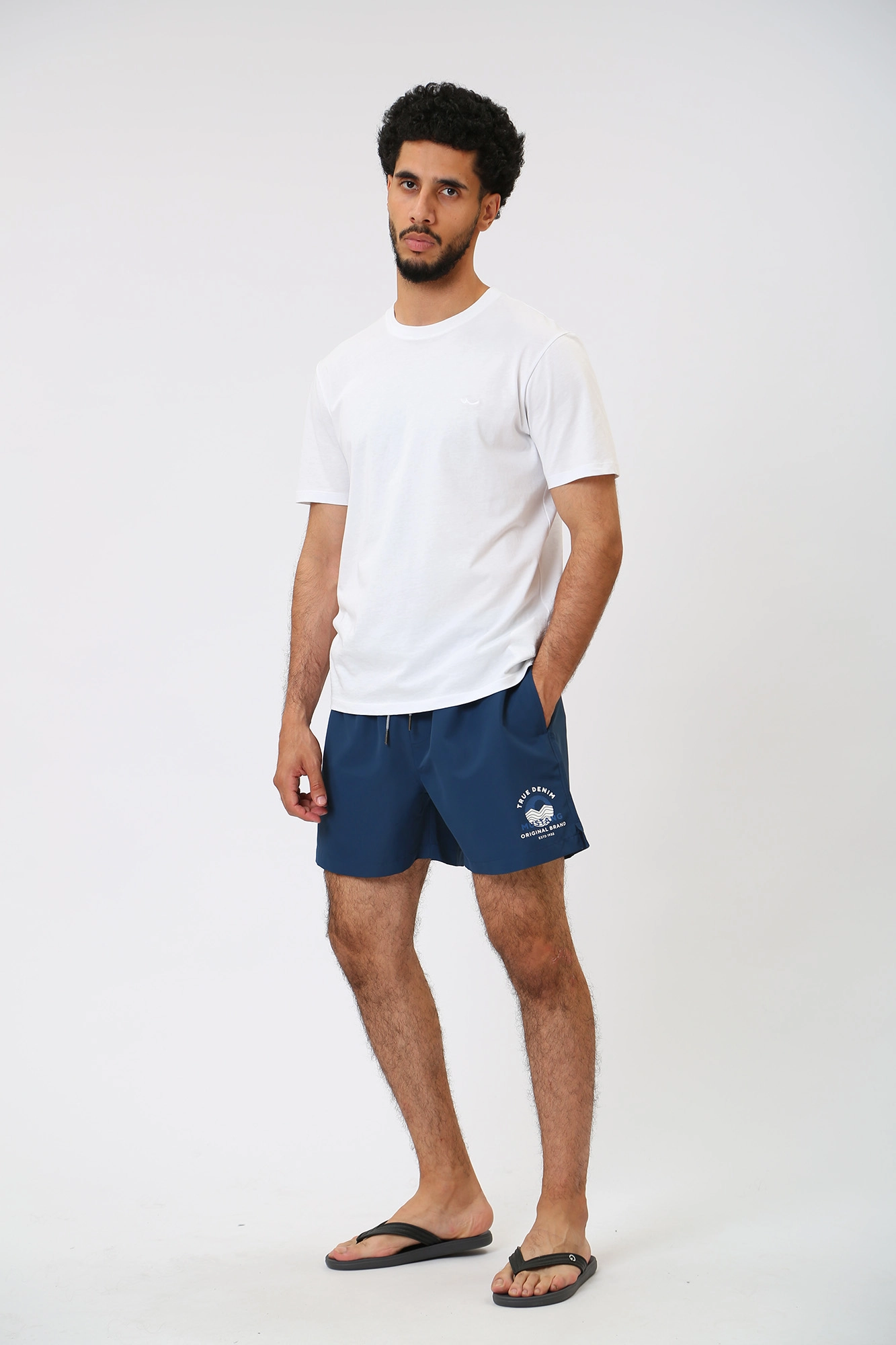 1013943 Шорты плавательные Mustang Синий