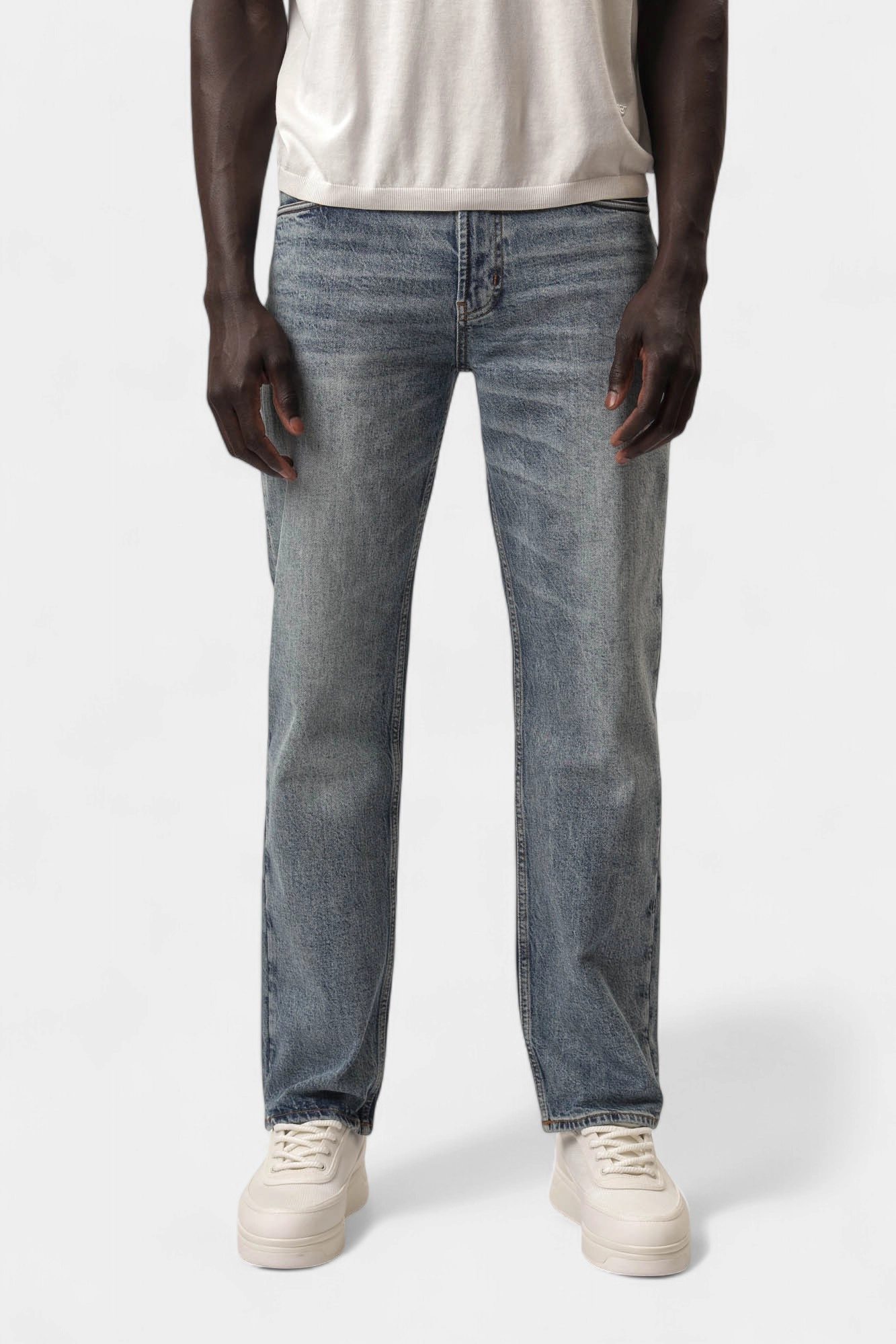 EM000763_AF1 Брюки джинсовые Emporio Armani Синий