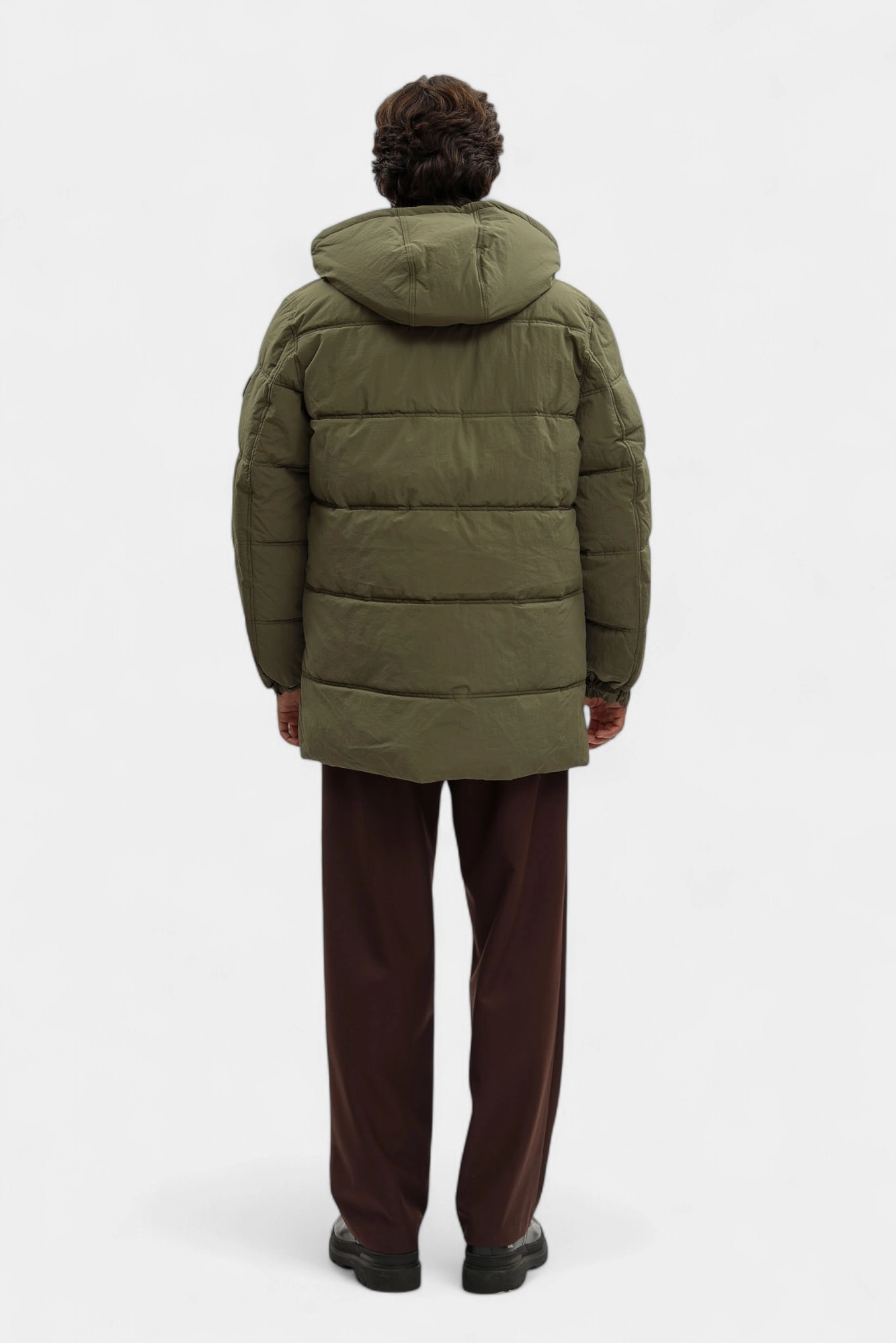 1016896 Куртка тёплая Mustang Зеленый