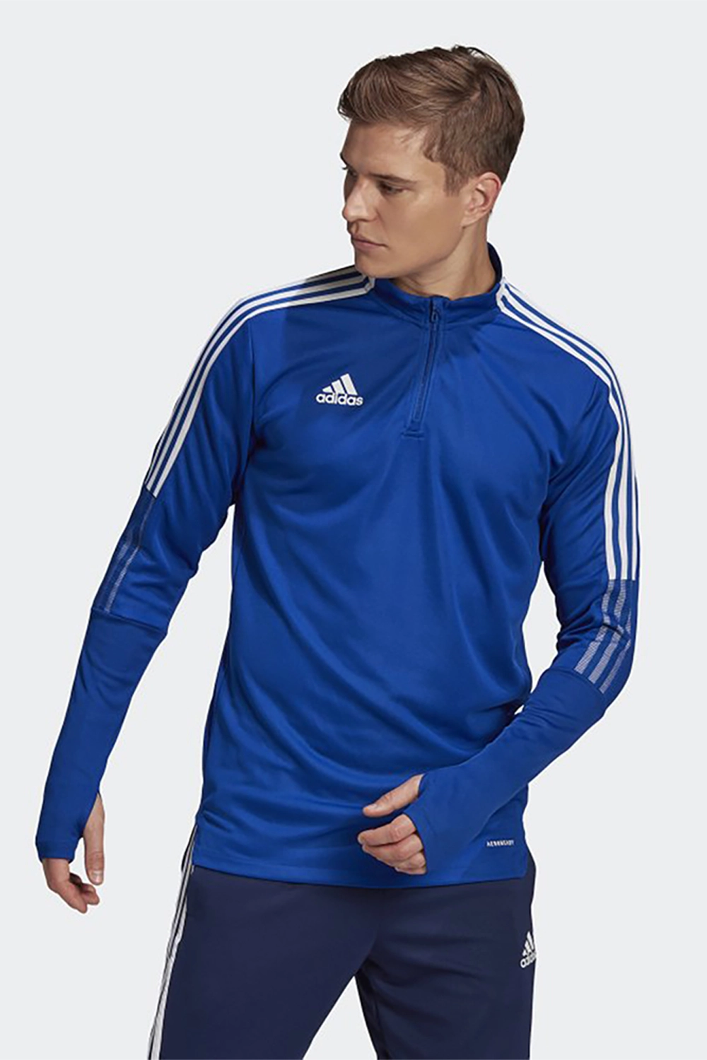  Джемпер тренировочный Adidas Синий