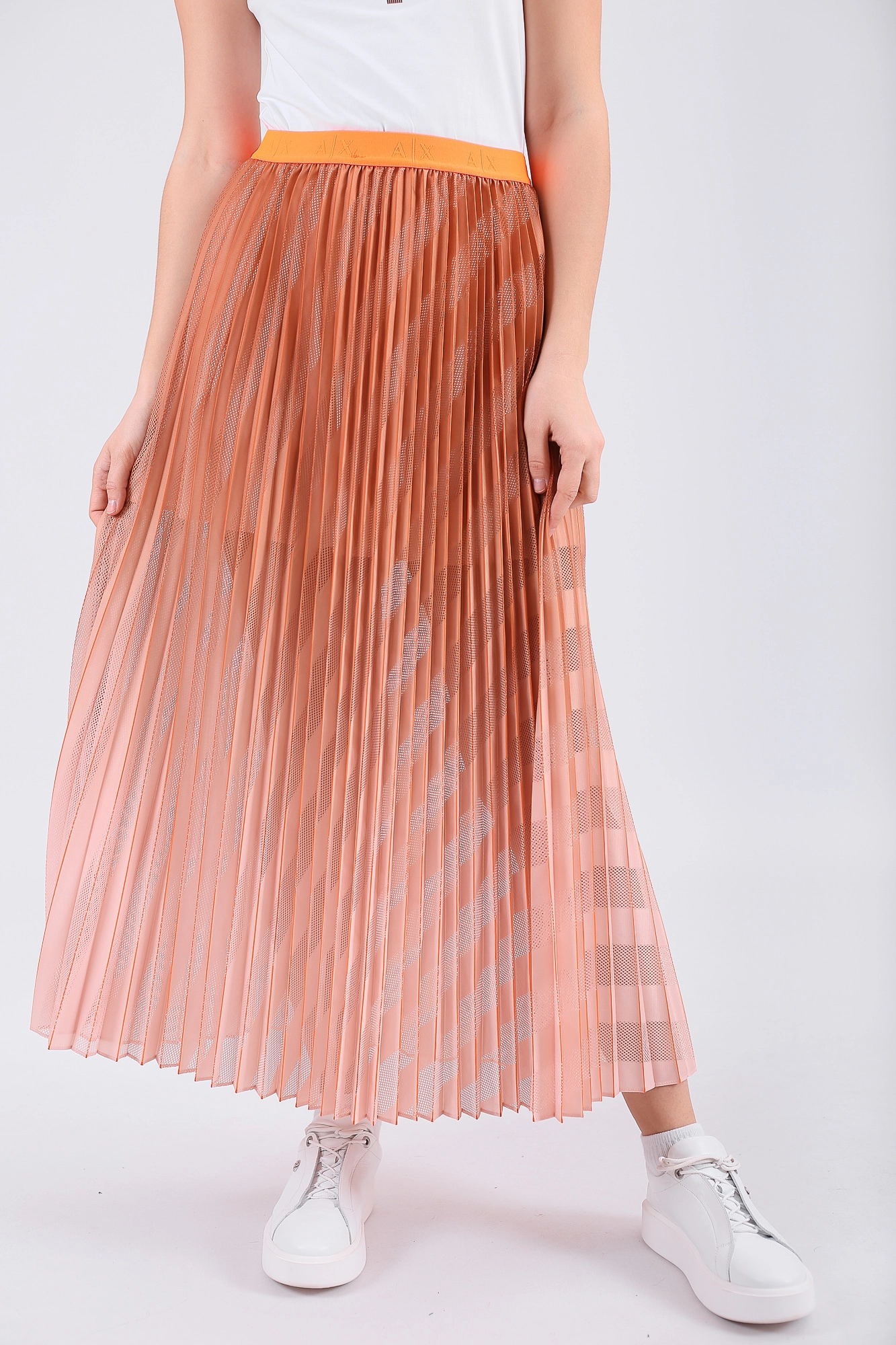 3LYN03_YN1DZ юбка плиссе armani exchange 