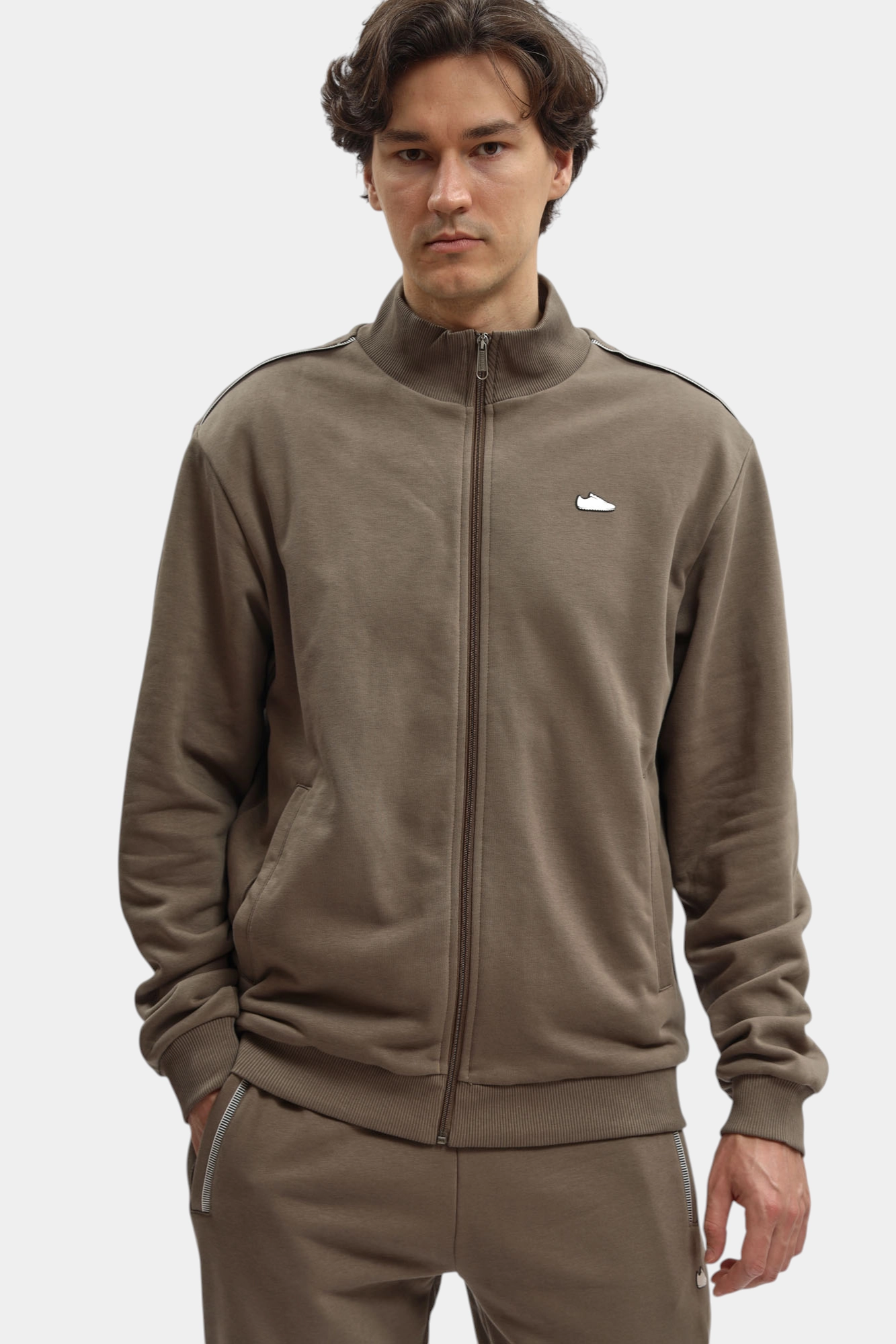 BMF1506 Толстовка Bikkembergs Коричневый