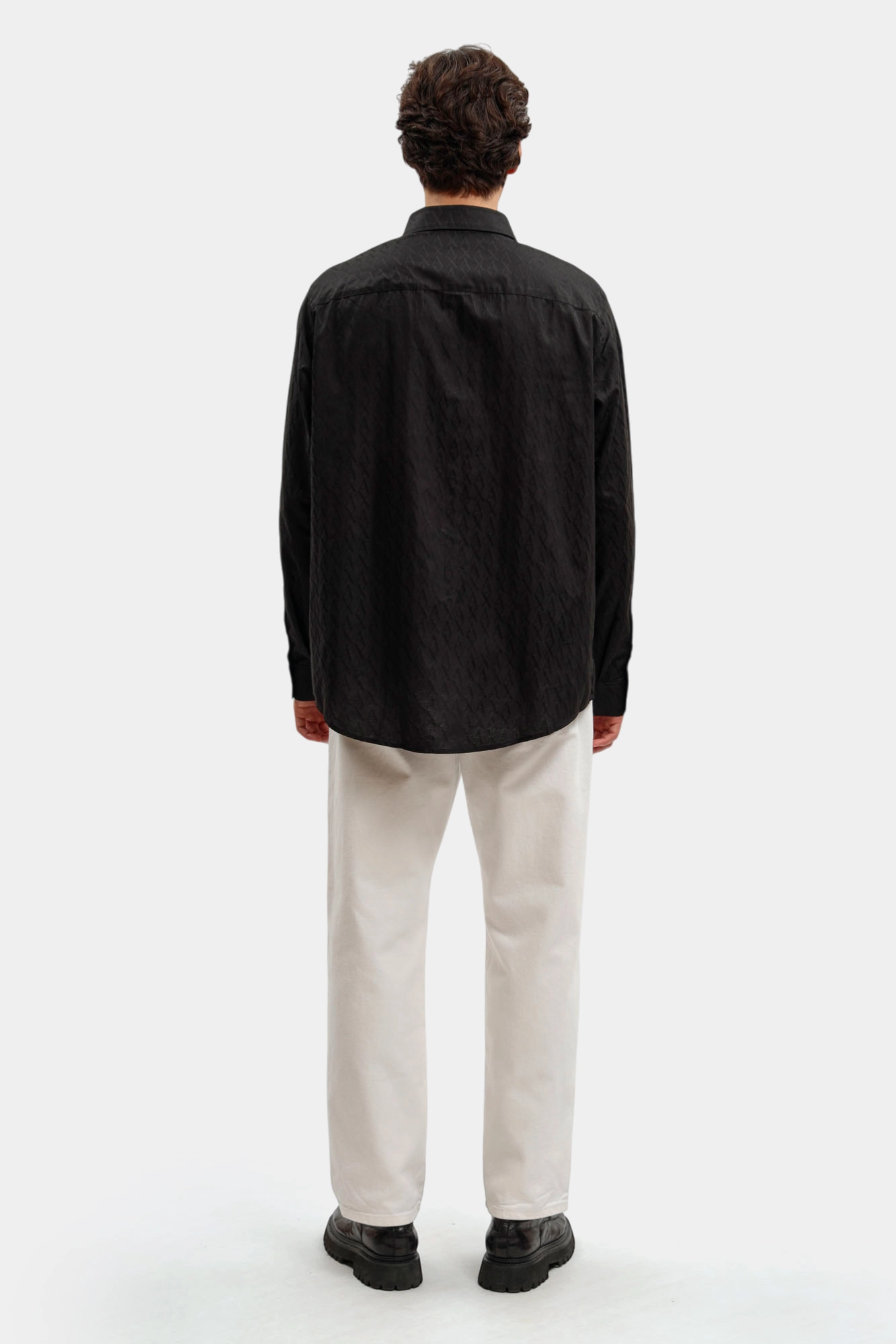 XM001587_AF16631 Рубашка Armani Exchange Черный