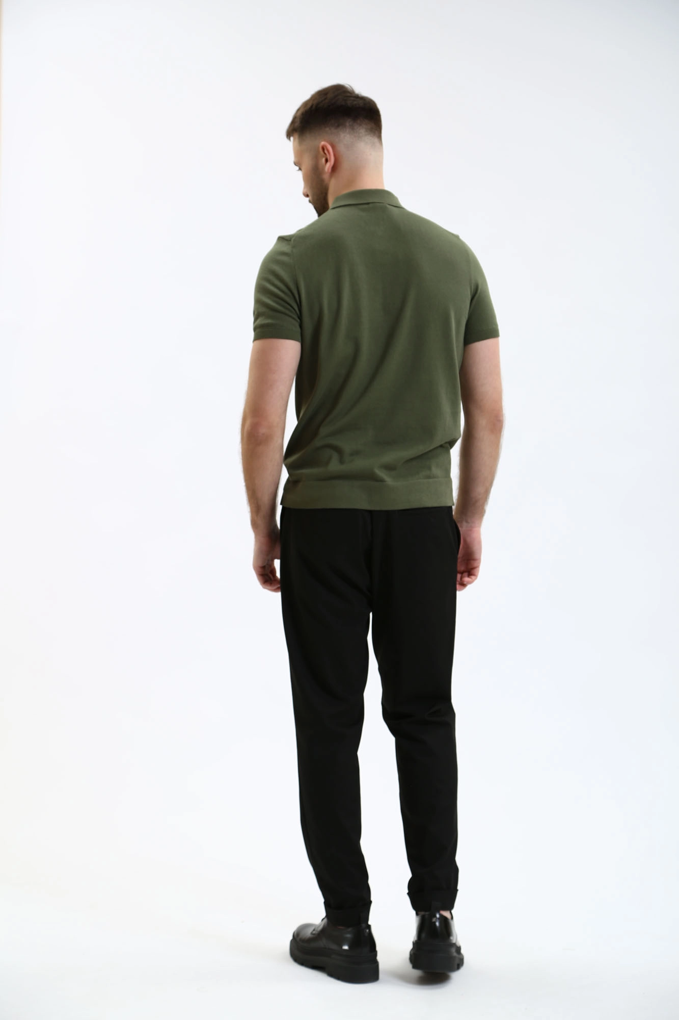 30037188_10015865 Поло Strellson Зеленый