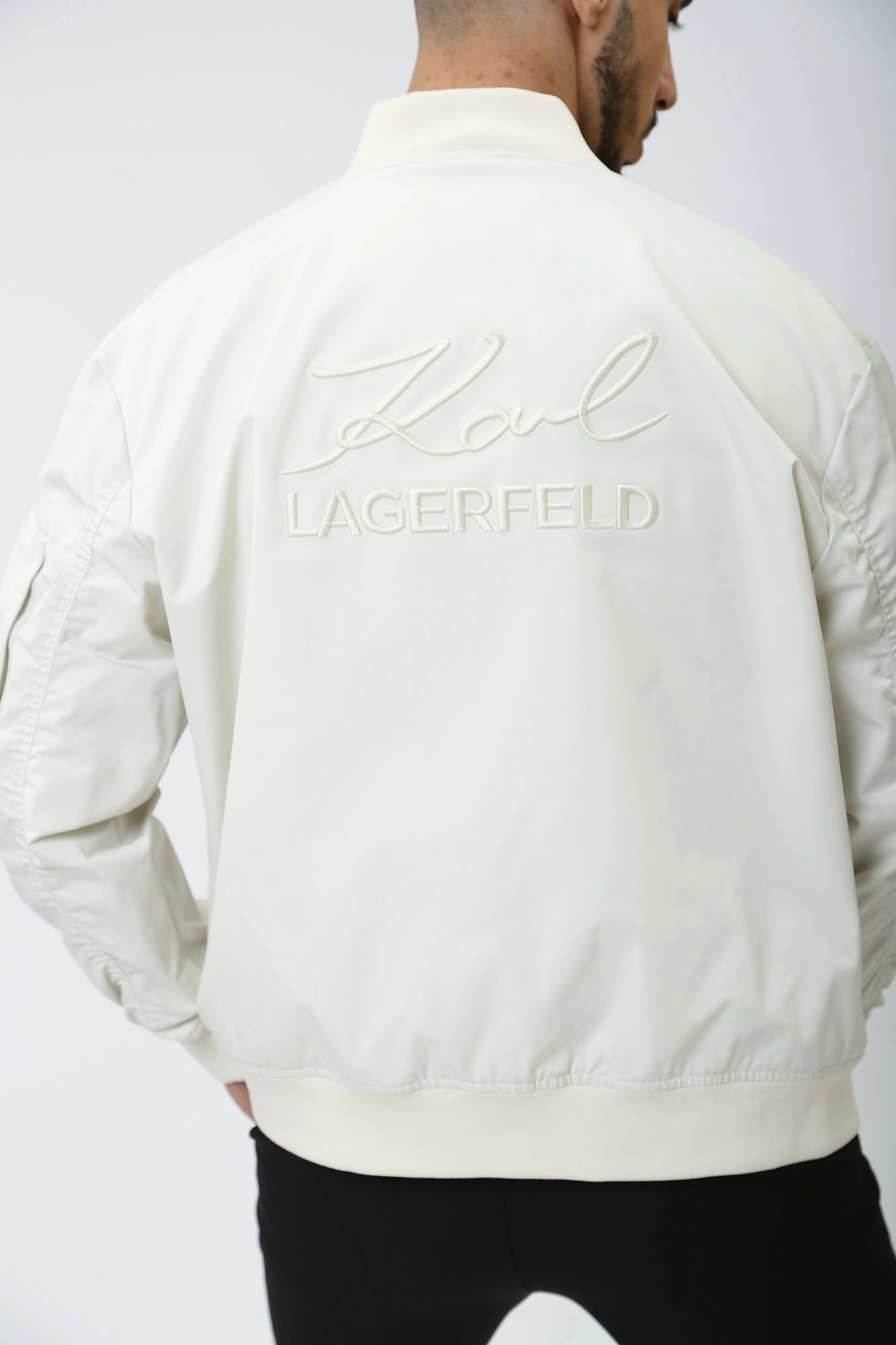 Karl lagerfeld bomber cheap