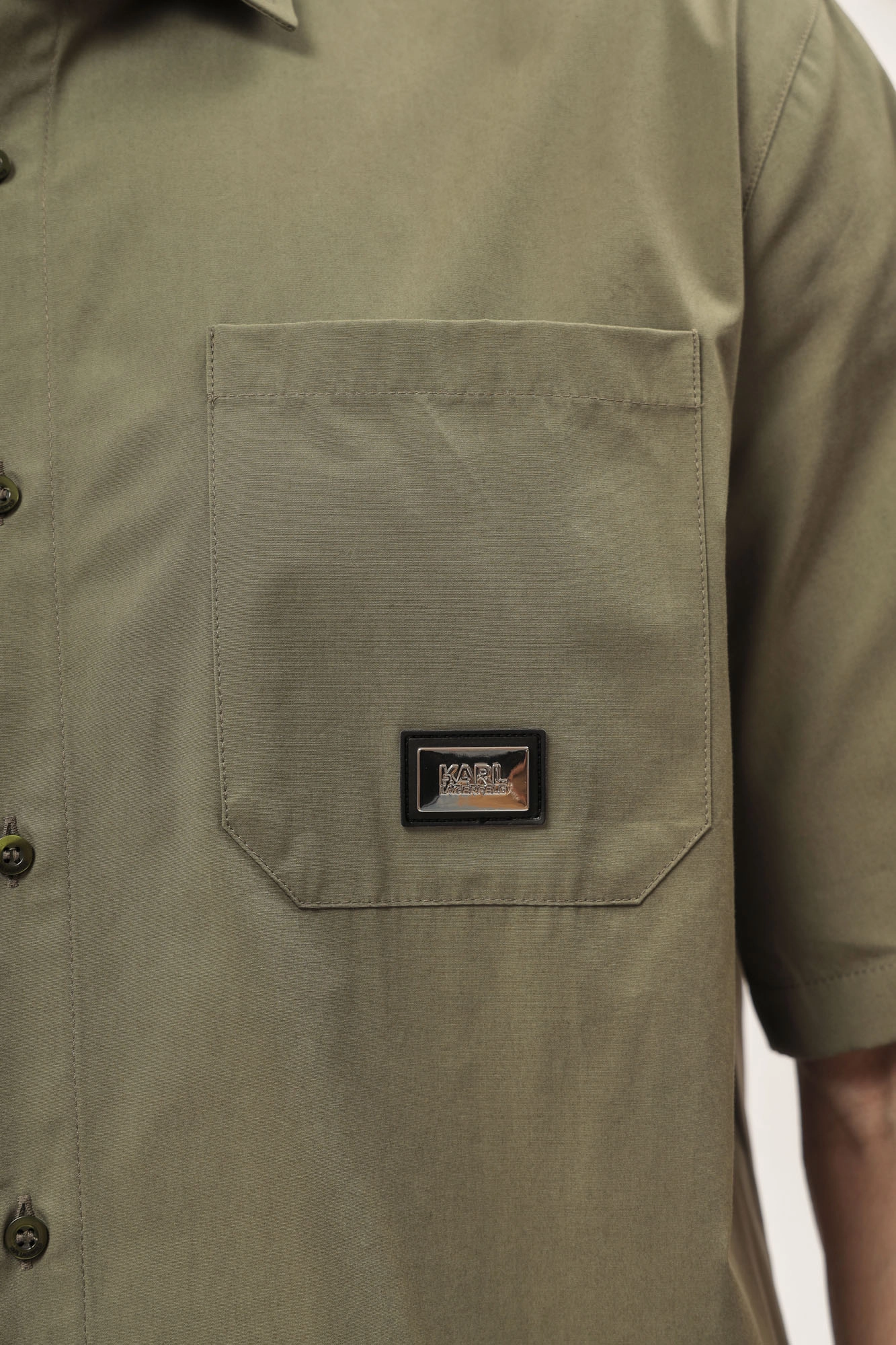 552672_605962 Рубашка Karl Lagerfeld Зеленый