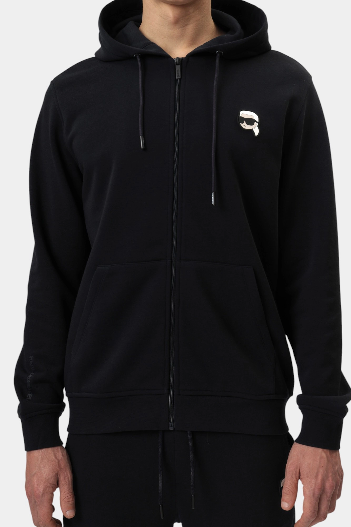 551900_705074 Толстовка с капюшоном Karl Lagerfeld Голубой