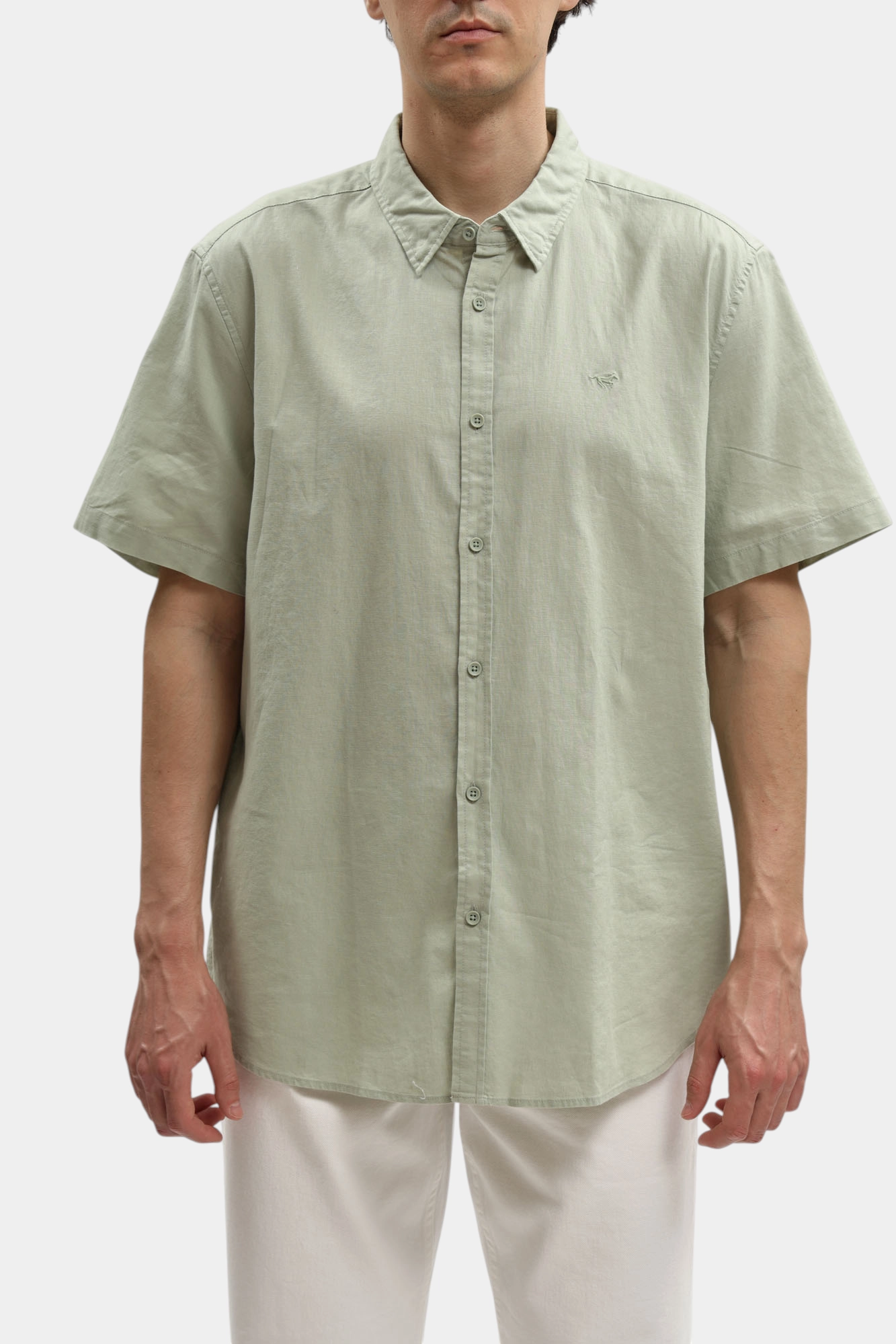 1017845 Рубашка Mustang Зеленый