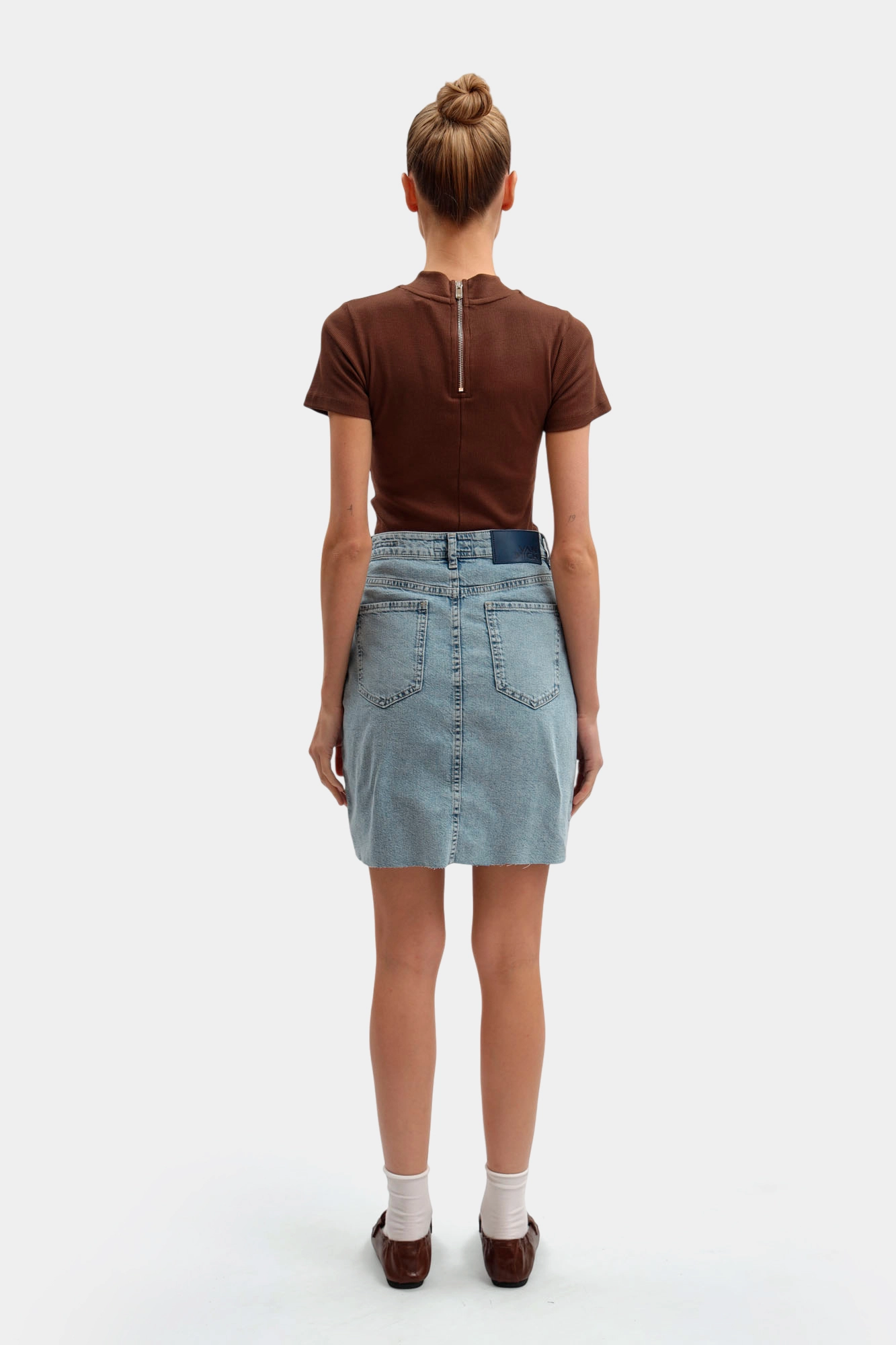 VW-OMA-33-666 юбка джинсовая van mich