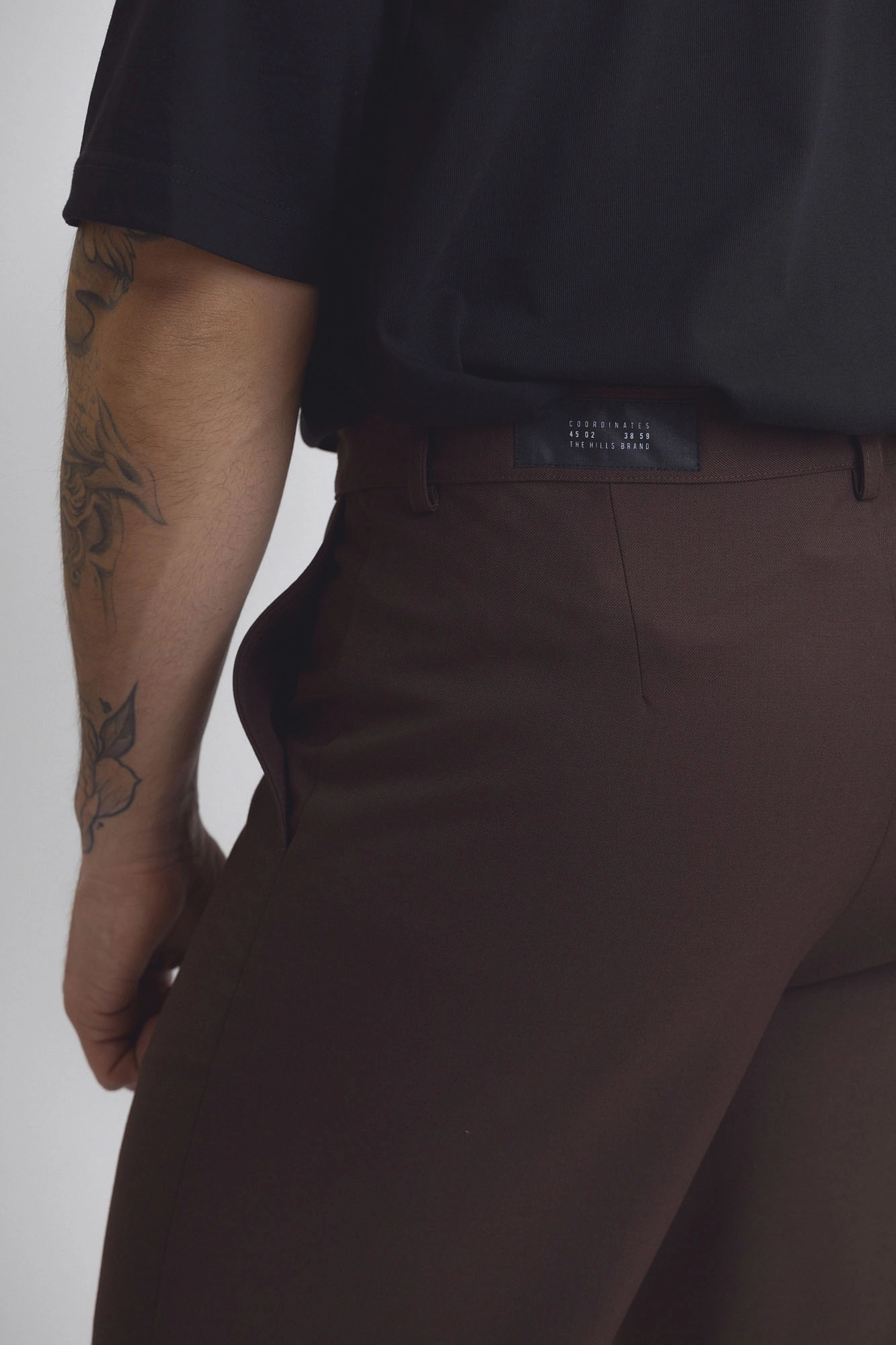 M-252-TH-56-2204 Брюки классические The Hills Коричневый