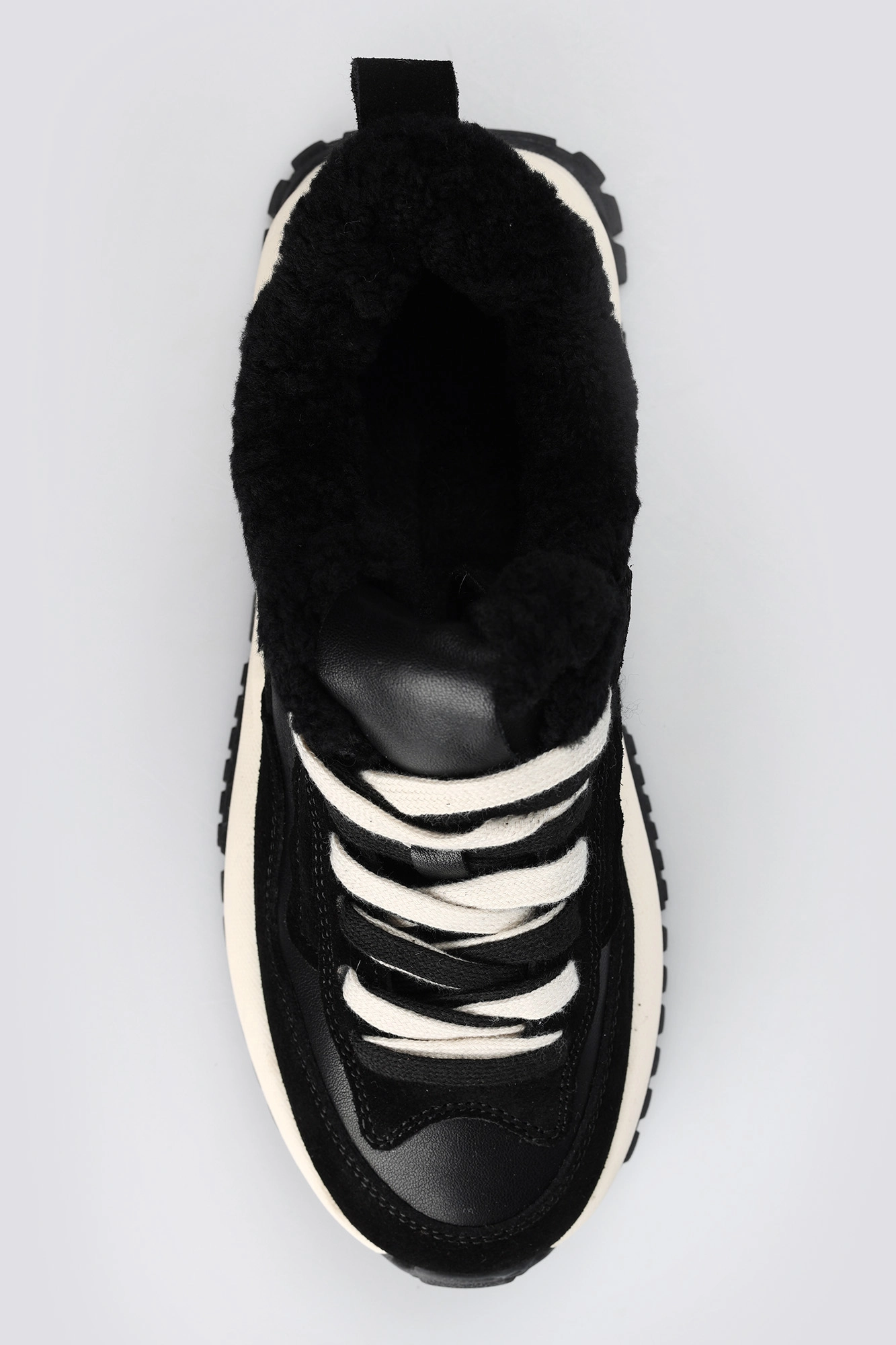 MC14545-WN/8 нат. шерсть Полуботинки жен спилок/ко Кроссовки Marc Cony Черный