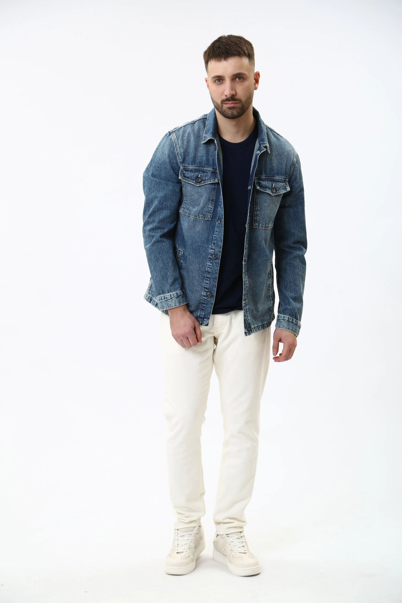 PM402886 Куртка джинсовая Pepe Jeans Синий