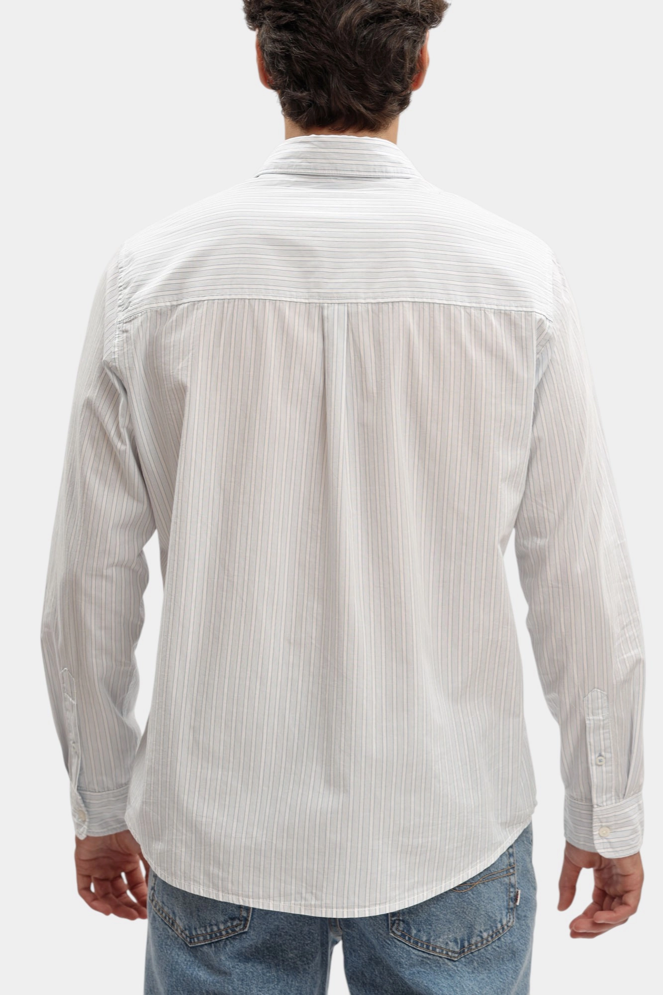 PM309068 Рубашка с длинным рукавом Pepe Jeans Голубой