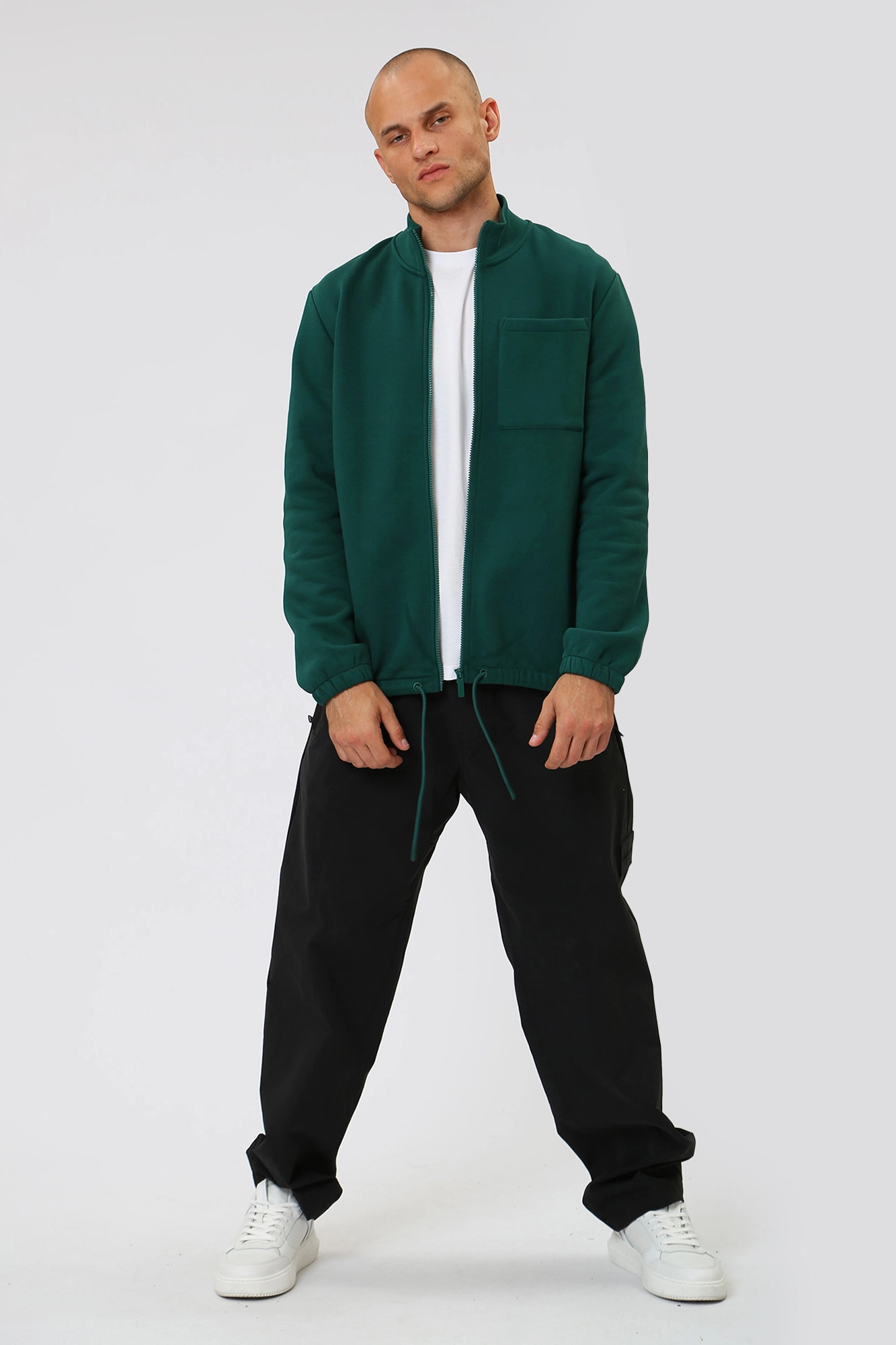 30037554_10015975 Толстовка Strellson Зеленый