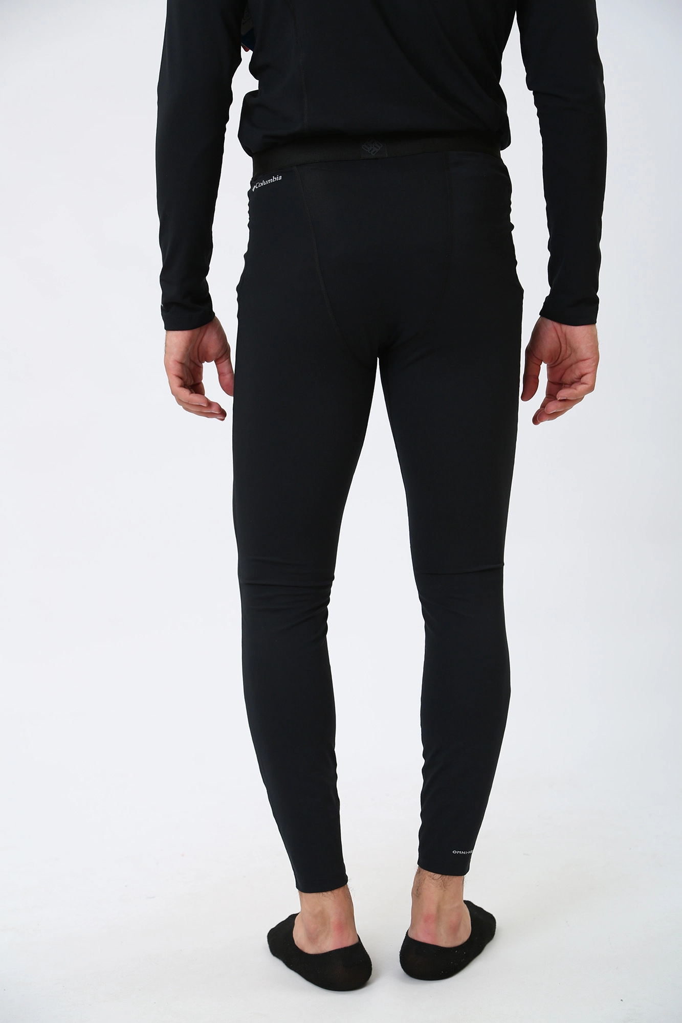 1638601 Термобелье брюки Midweight Stretch Tight Columbia Черный