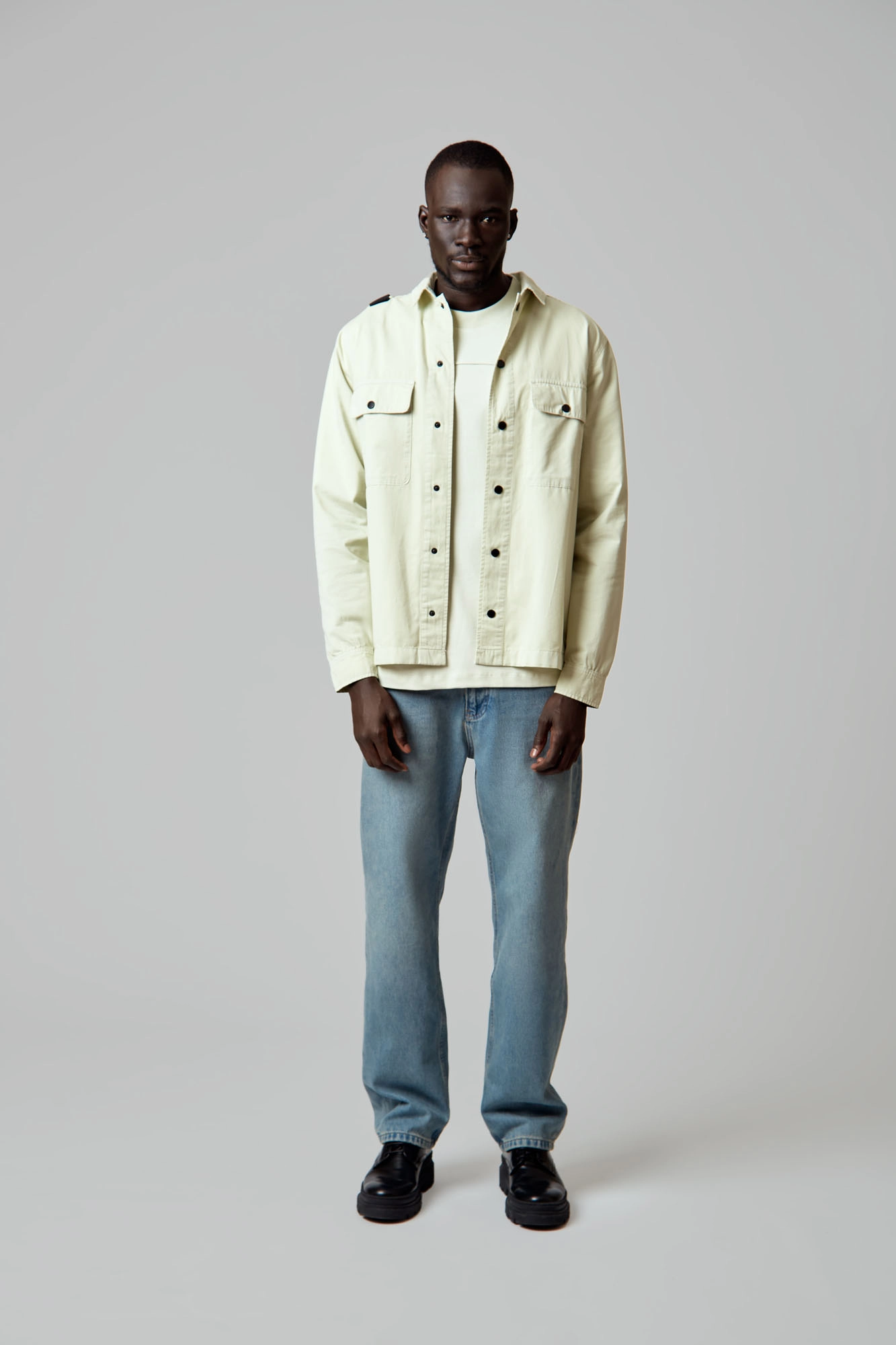 VM-OMA-46-346 Рубашка с длинным рукавом Van Mich Зеленый