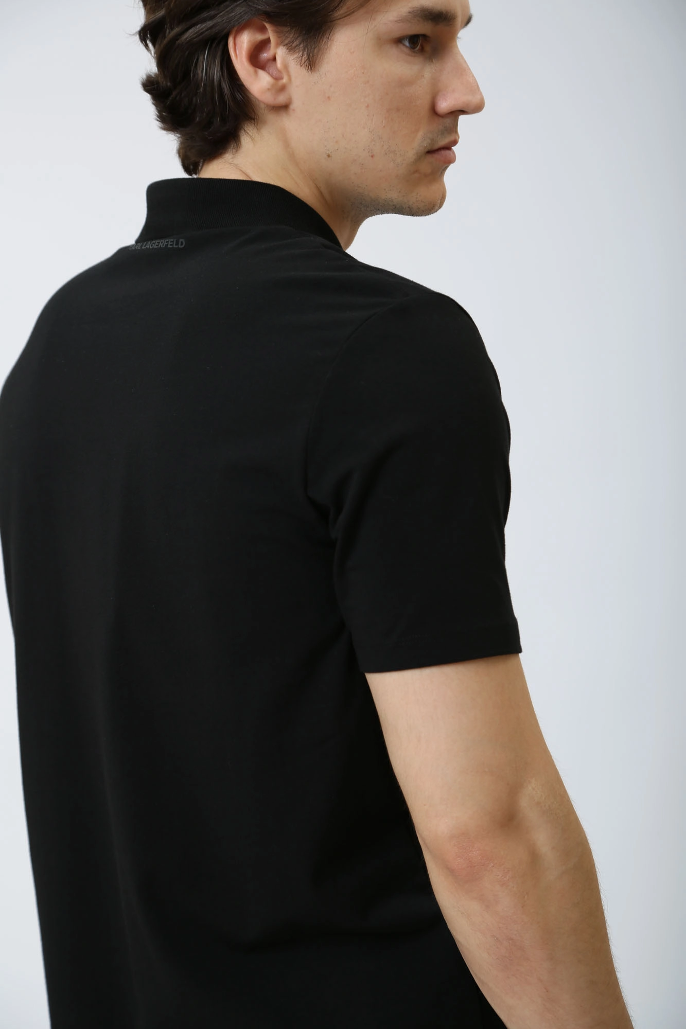 542221_745017 Поло Karl Lagerfeld Черный