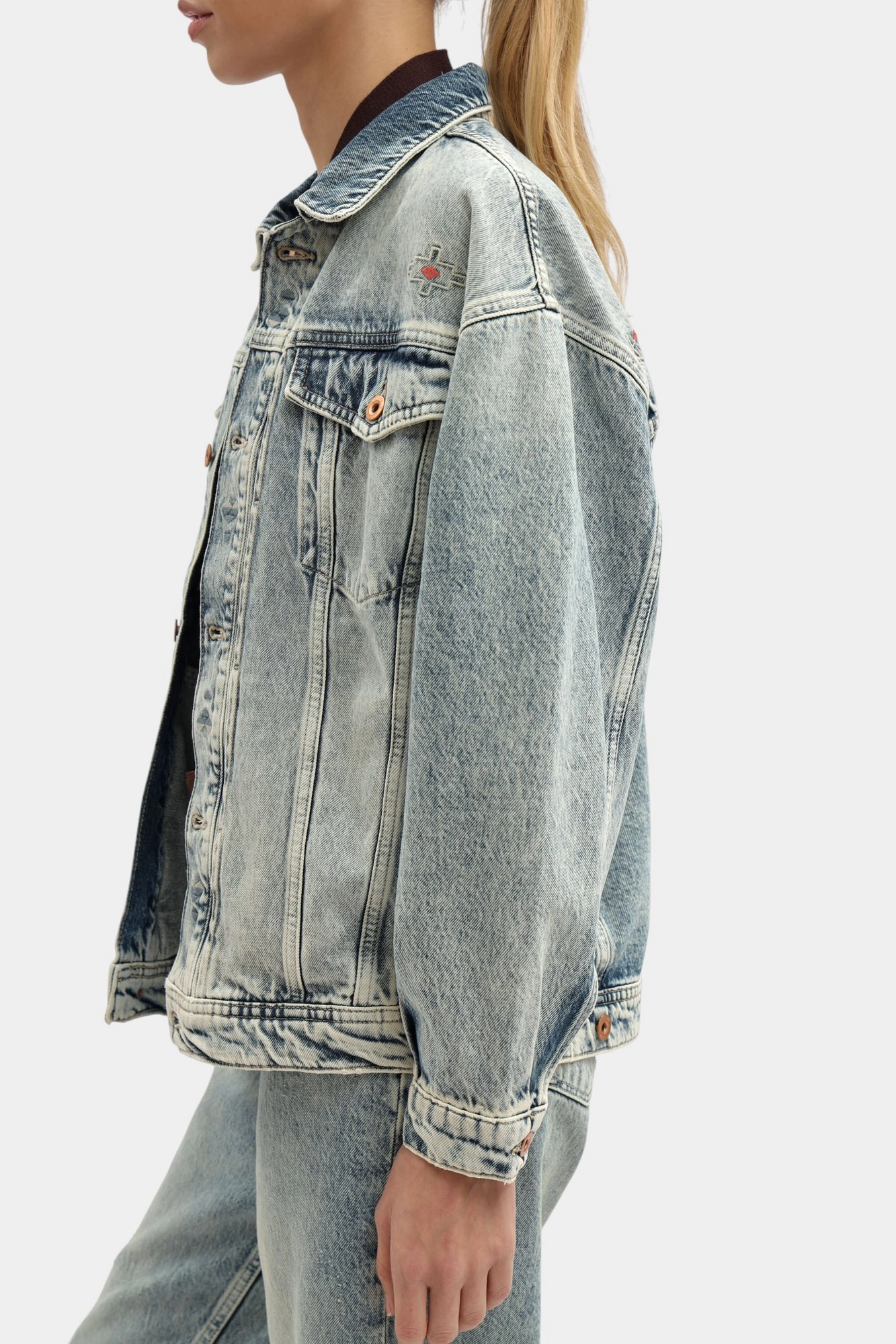 1016944-5000 куртка джинсовая mustang