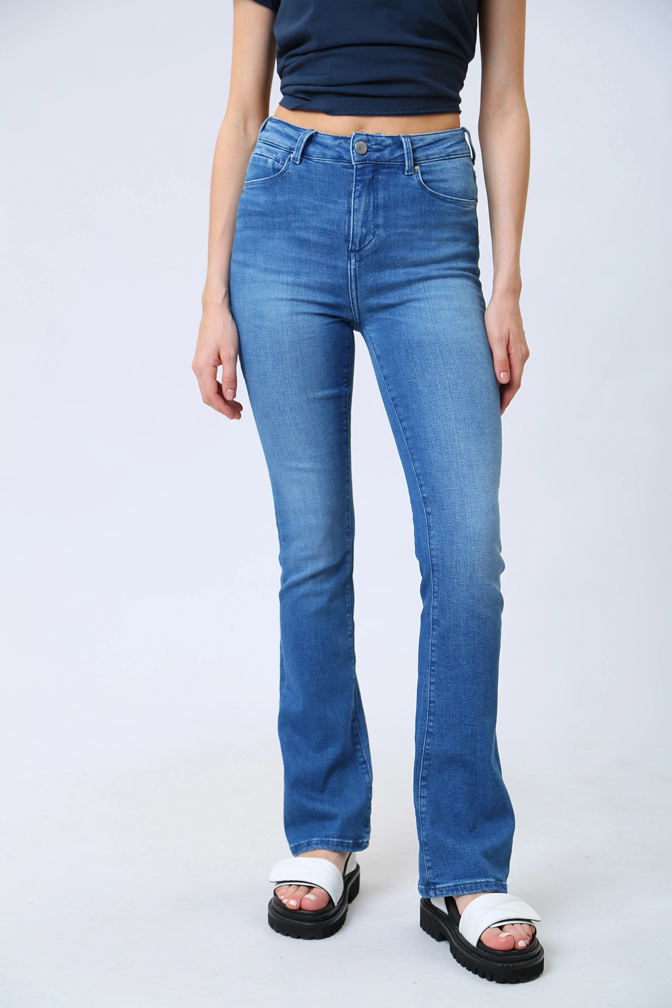 1013464-5000 джинсы georgia skinny flared mustang 