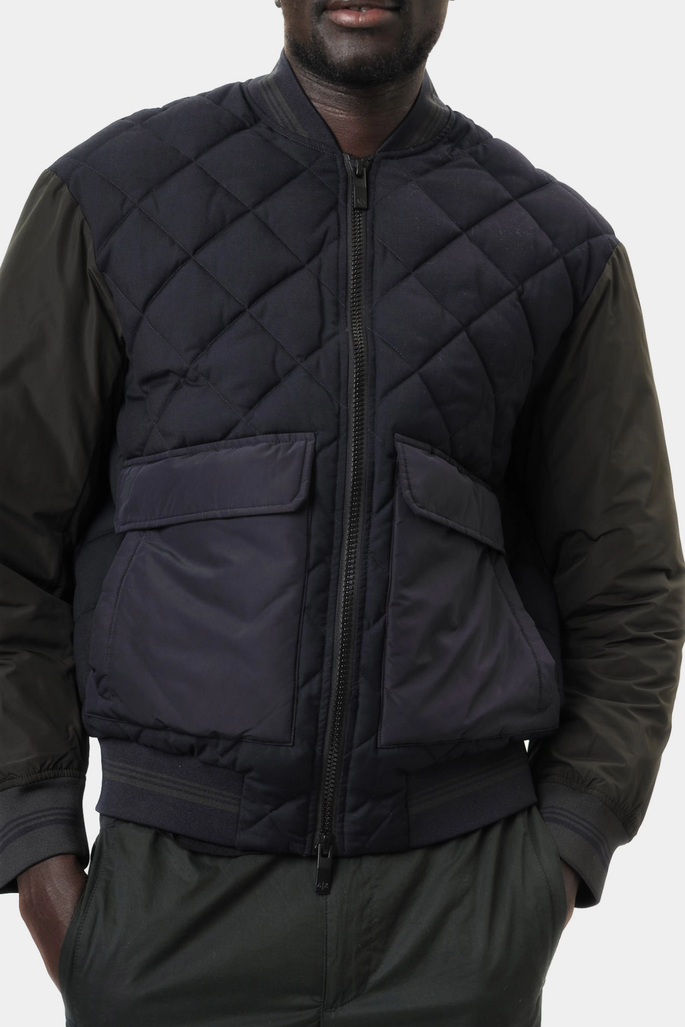 XM000583_AF12041 Бомбер Armani Exchange Синий