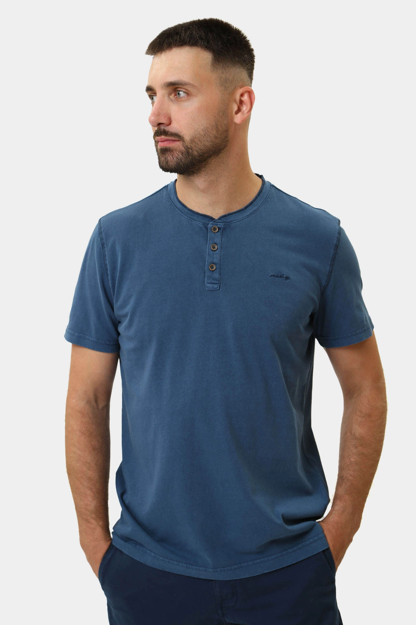 1015081 Футболка Mustang Синий