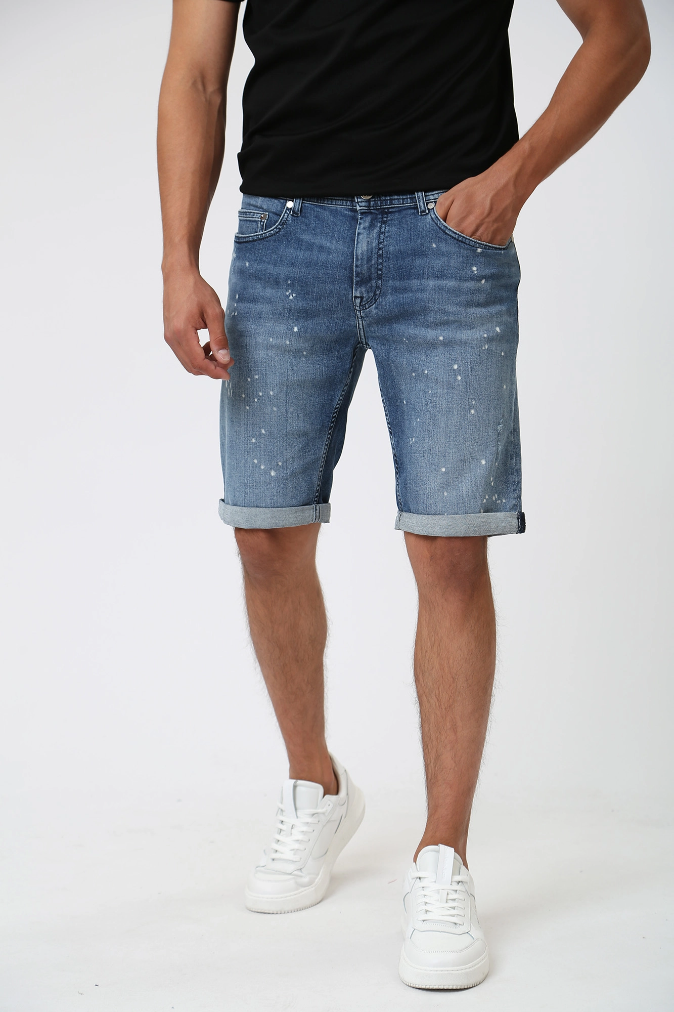 532832_265820 Шорты Karl Lagerfeld Синий