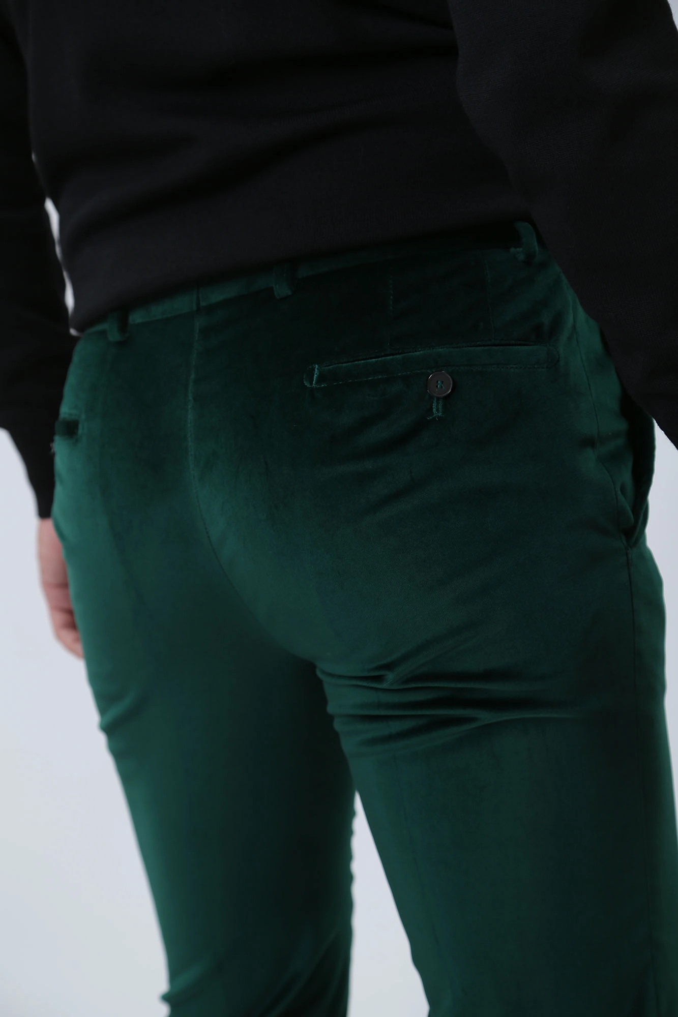 534000_255002 Брюки классические Karl Lagerfeld Зеленый