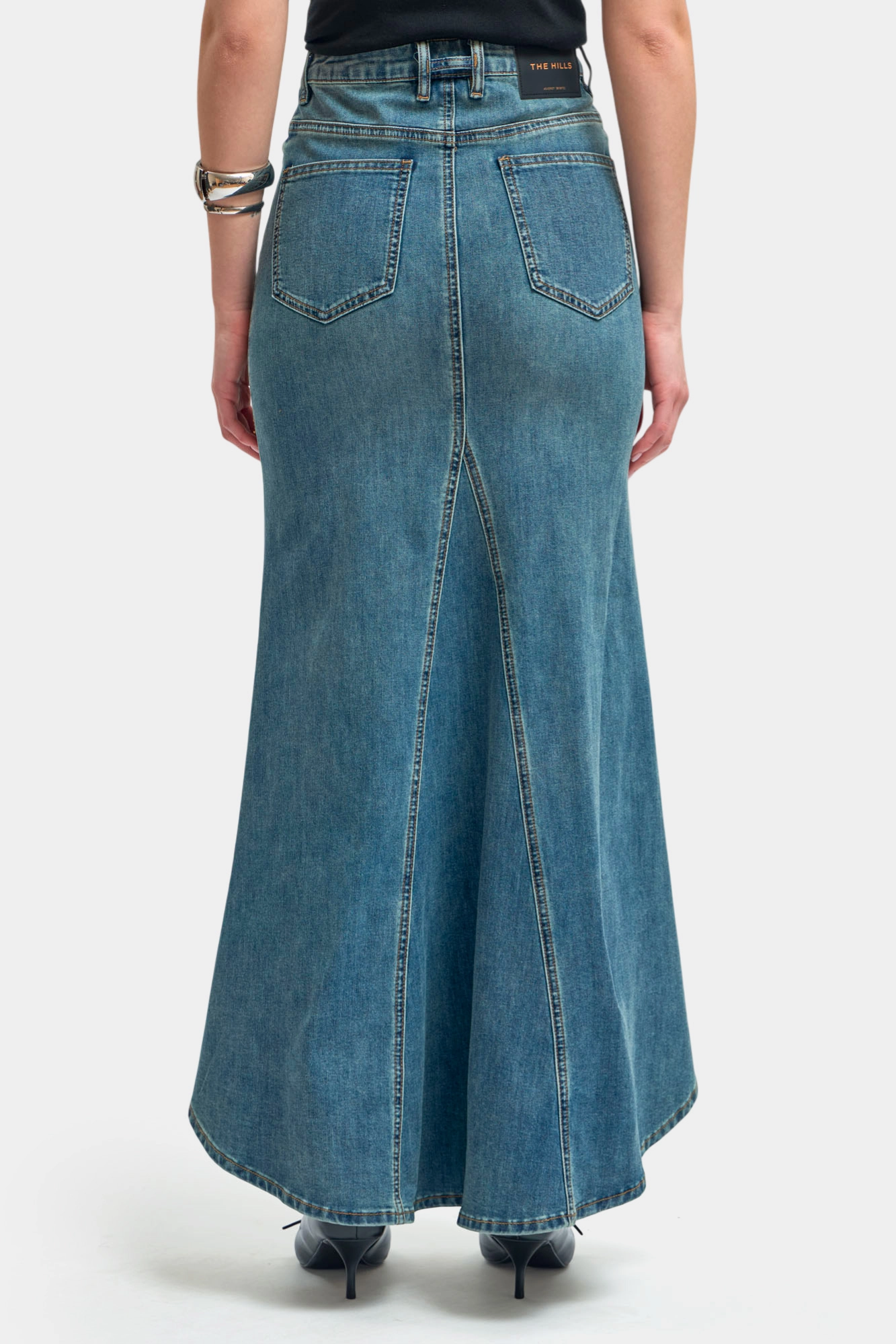 W-261-FT-56-5281A юбка джинсовая the hills