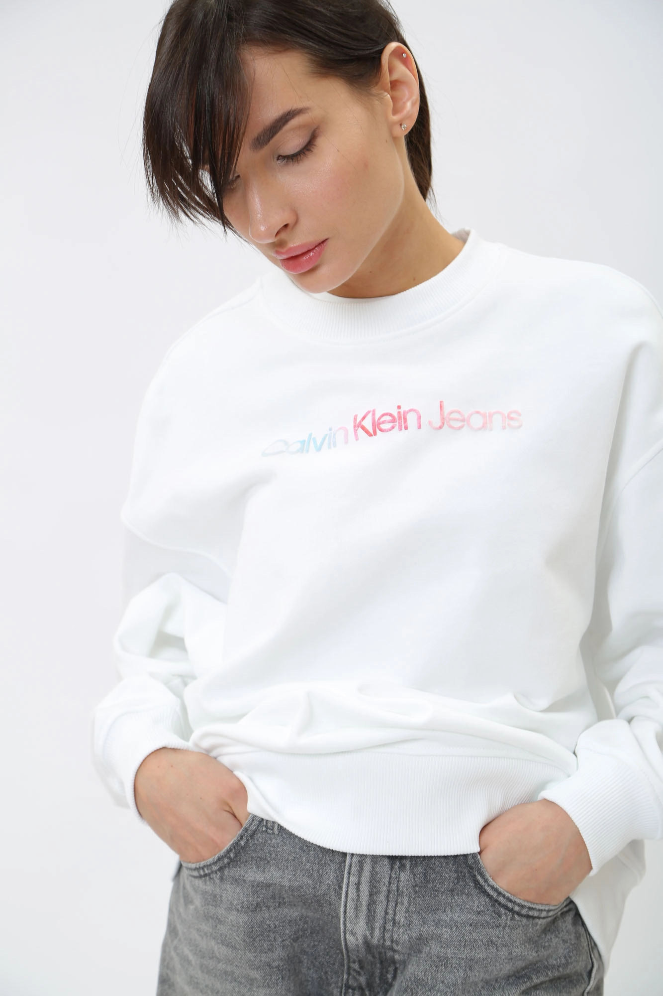 Calvin klein jeans crew neck online