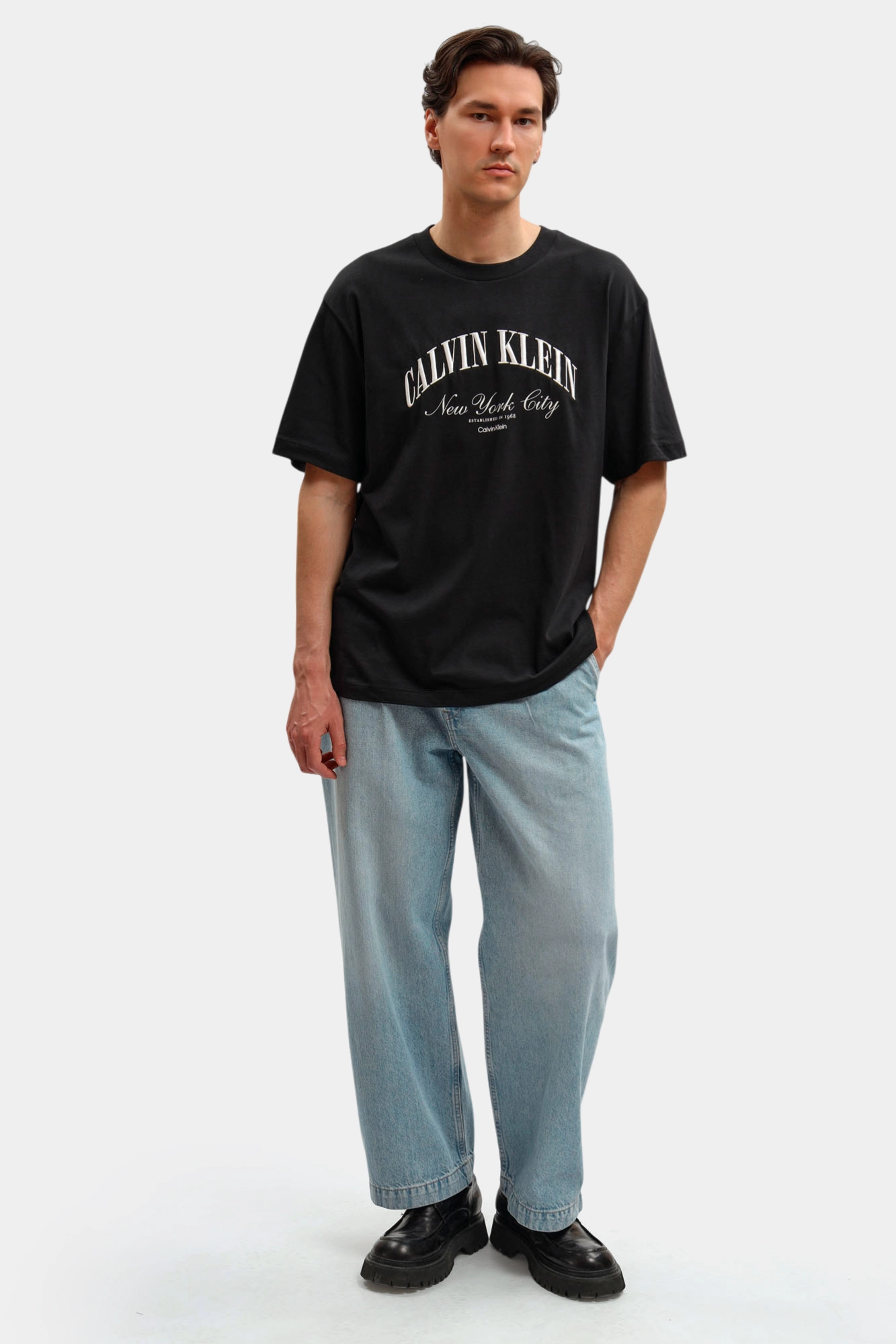 LV04RF820G Футболка Calvin Klein Jeans Черный