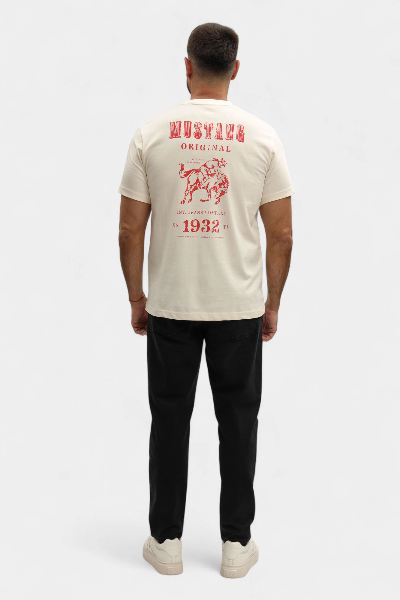 1017131 Футболка Mustang Белый