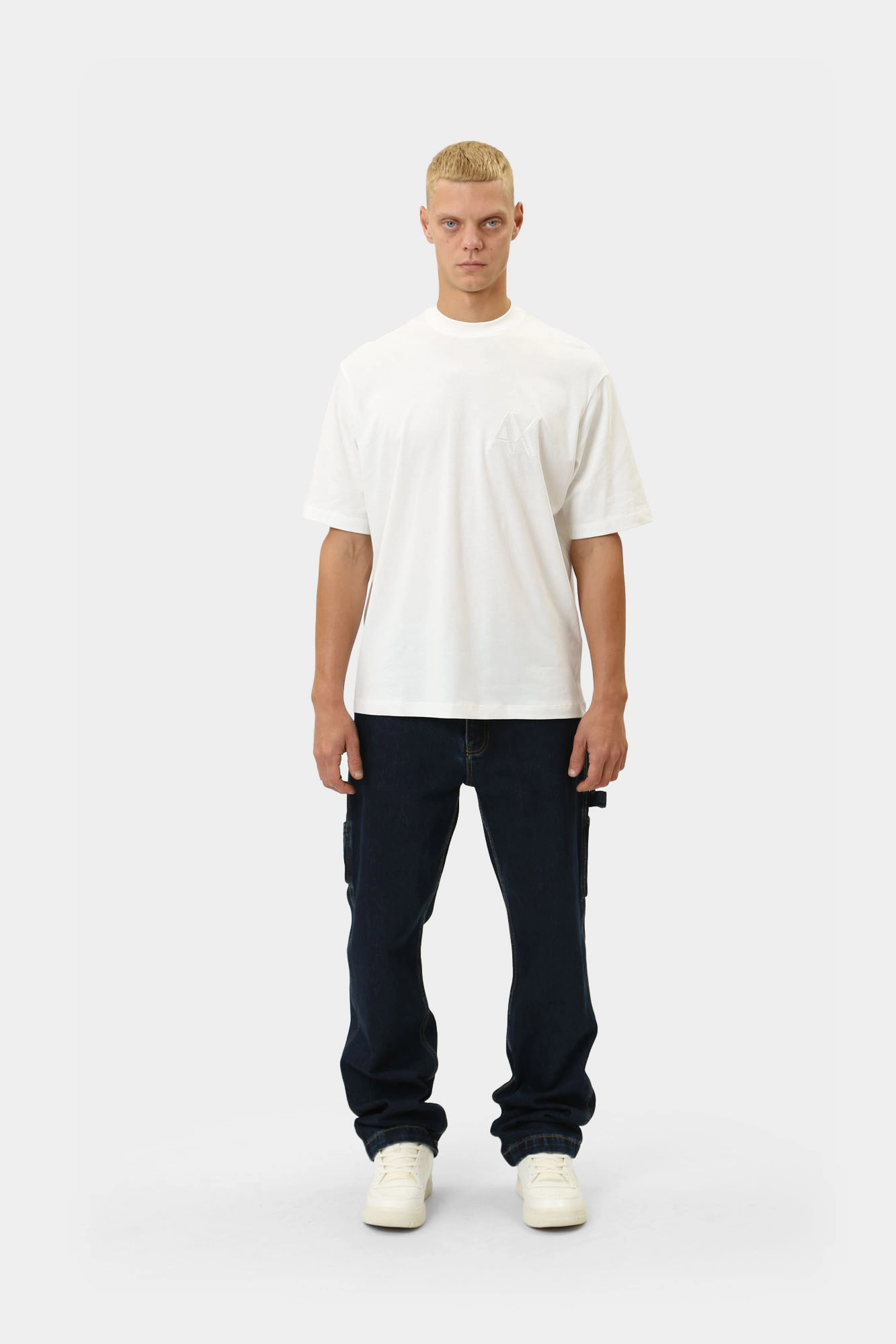 6DZJ87_Z1ZSZ Брюки джинсовые Armani Exchange Синий