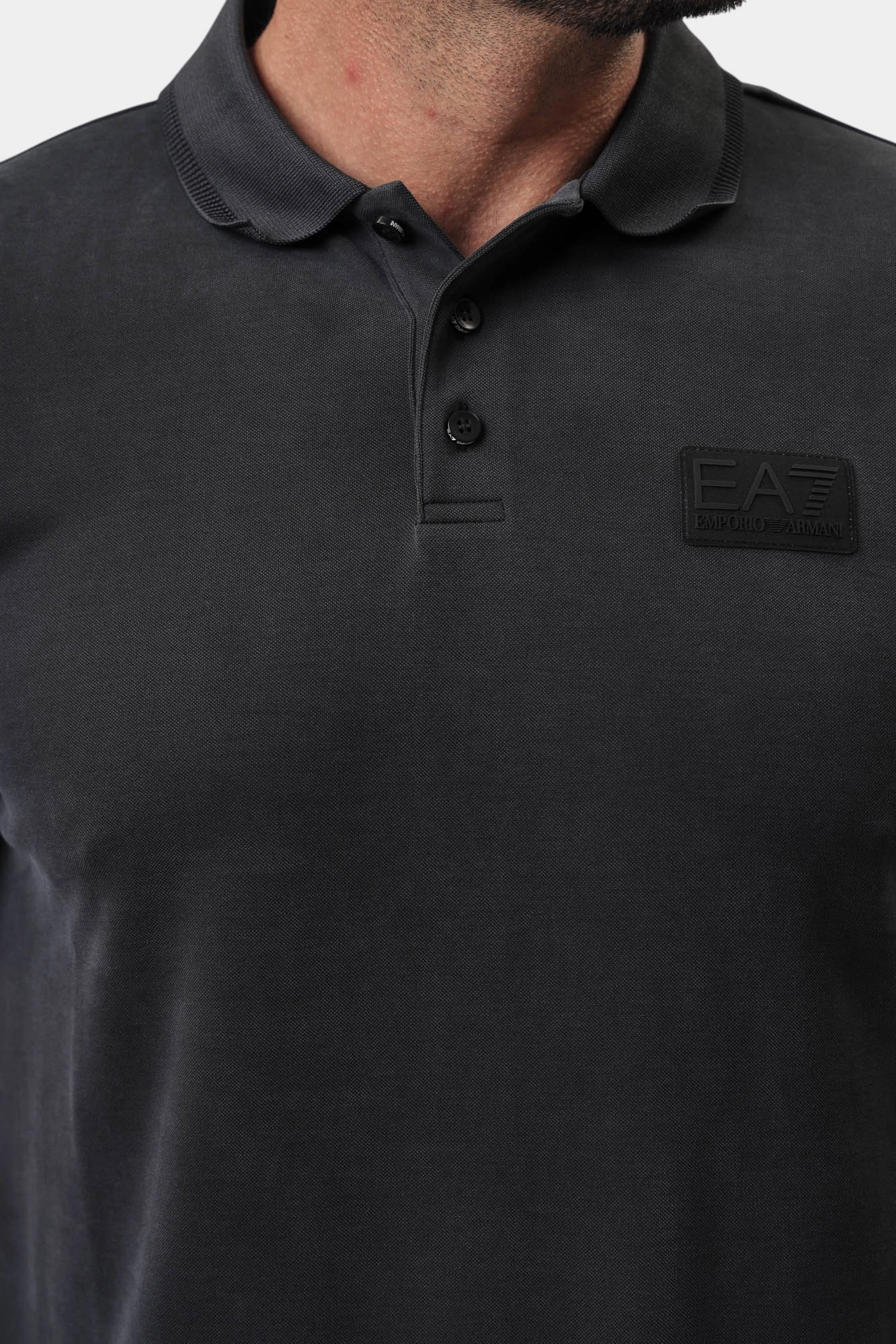 7M000090_AF13862 Поло EA7 Черный