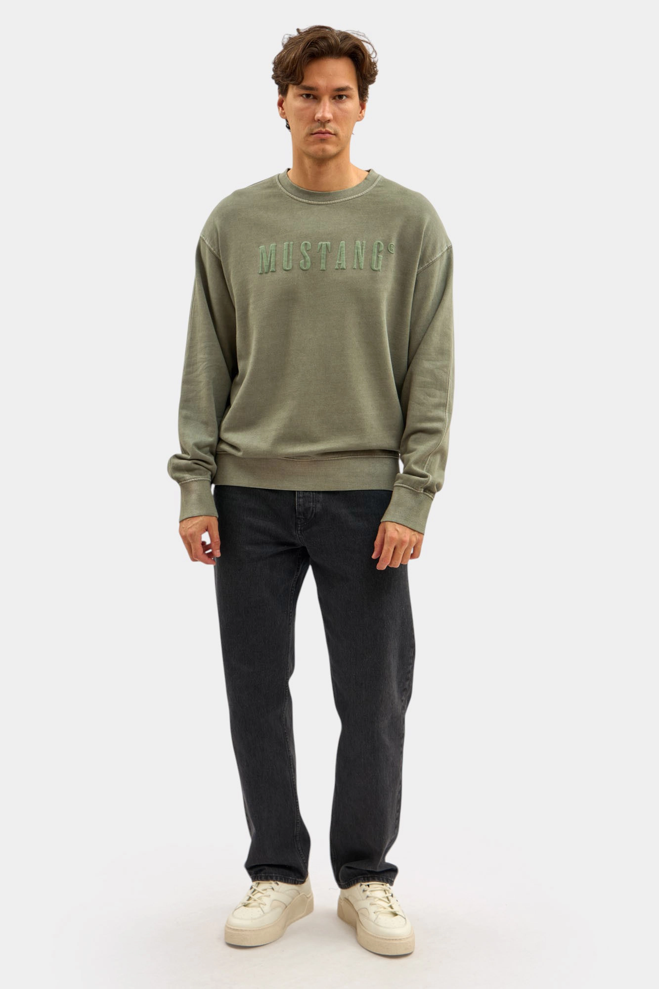 1016970 Свитшот Mustang Зеленый