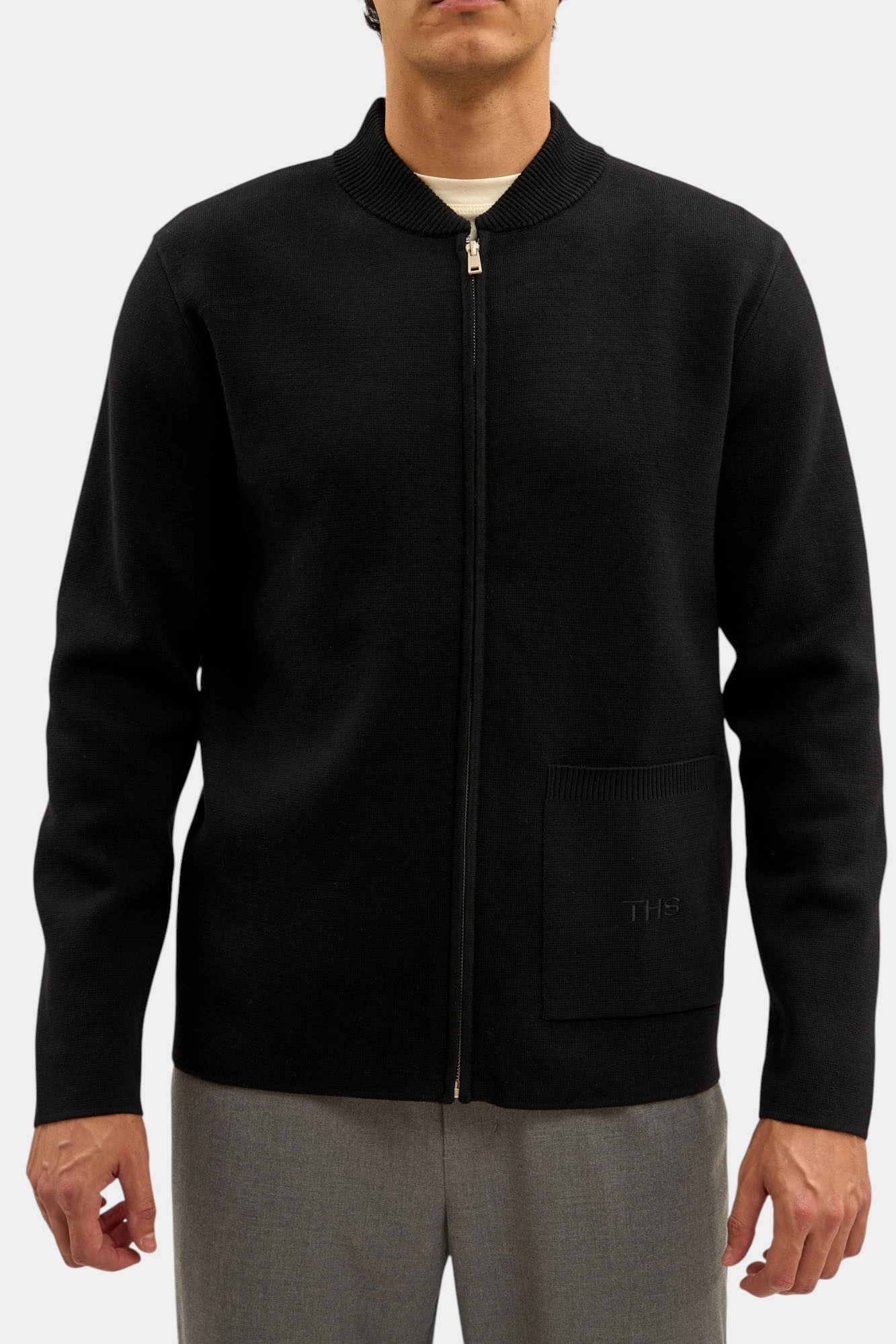 M-252-SK-50-002 Кардиган The Hills Черный