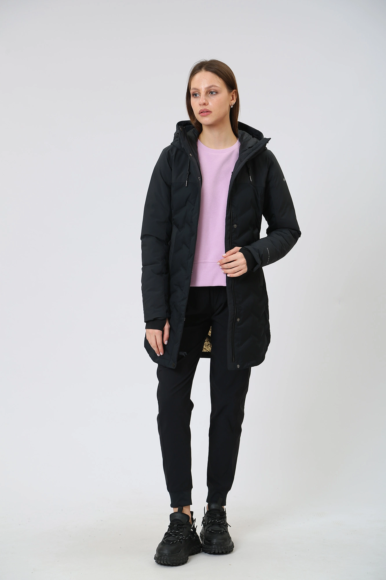 Cirq cascade hooded down jacket shop