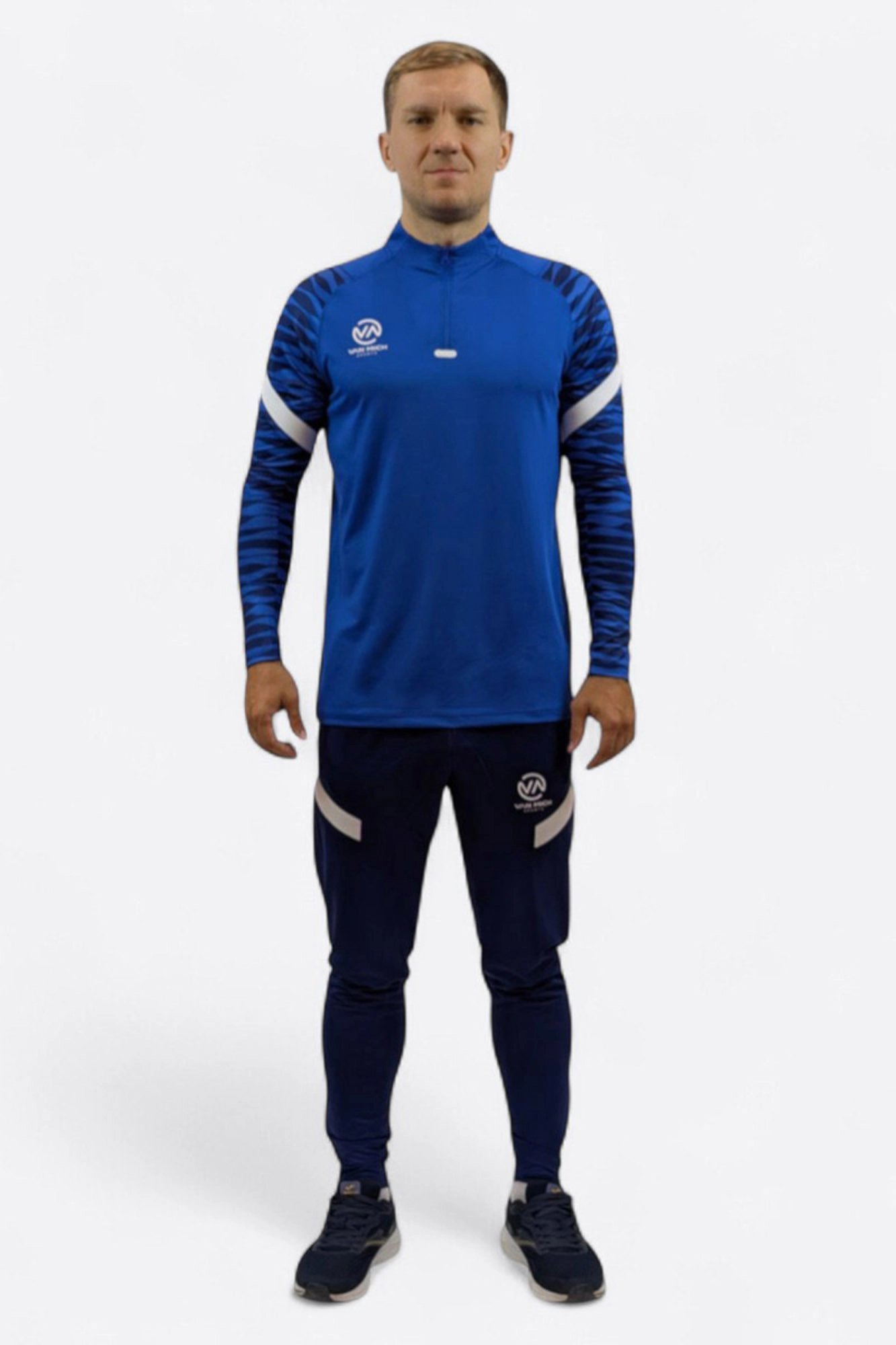 JSH0325 Джемпер тренировочный Van Mich Sports Синий