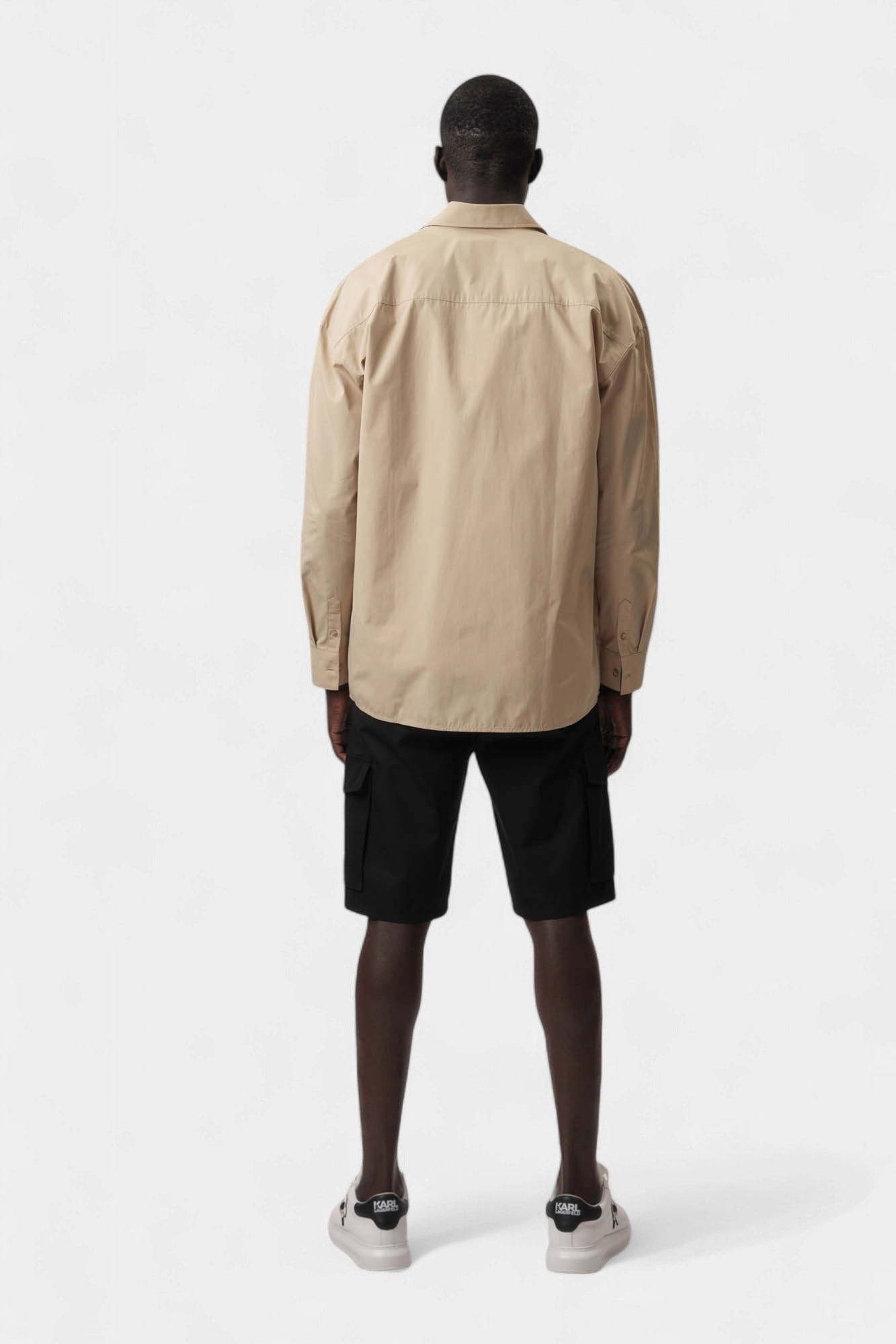 552672_605961 Рубашка с длинным рукавом Karl Lagerfeld Бежевый