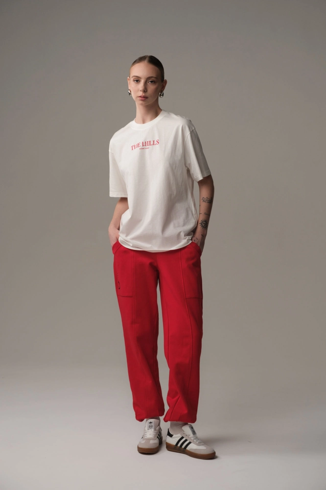 Джинсы широкие Karl Lagerfeld Хлопок Голубой